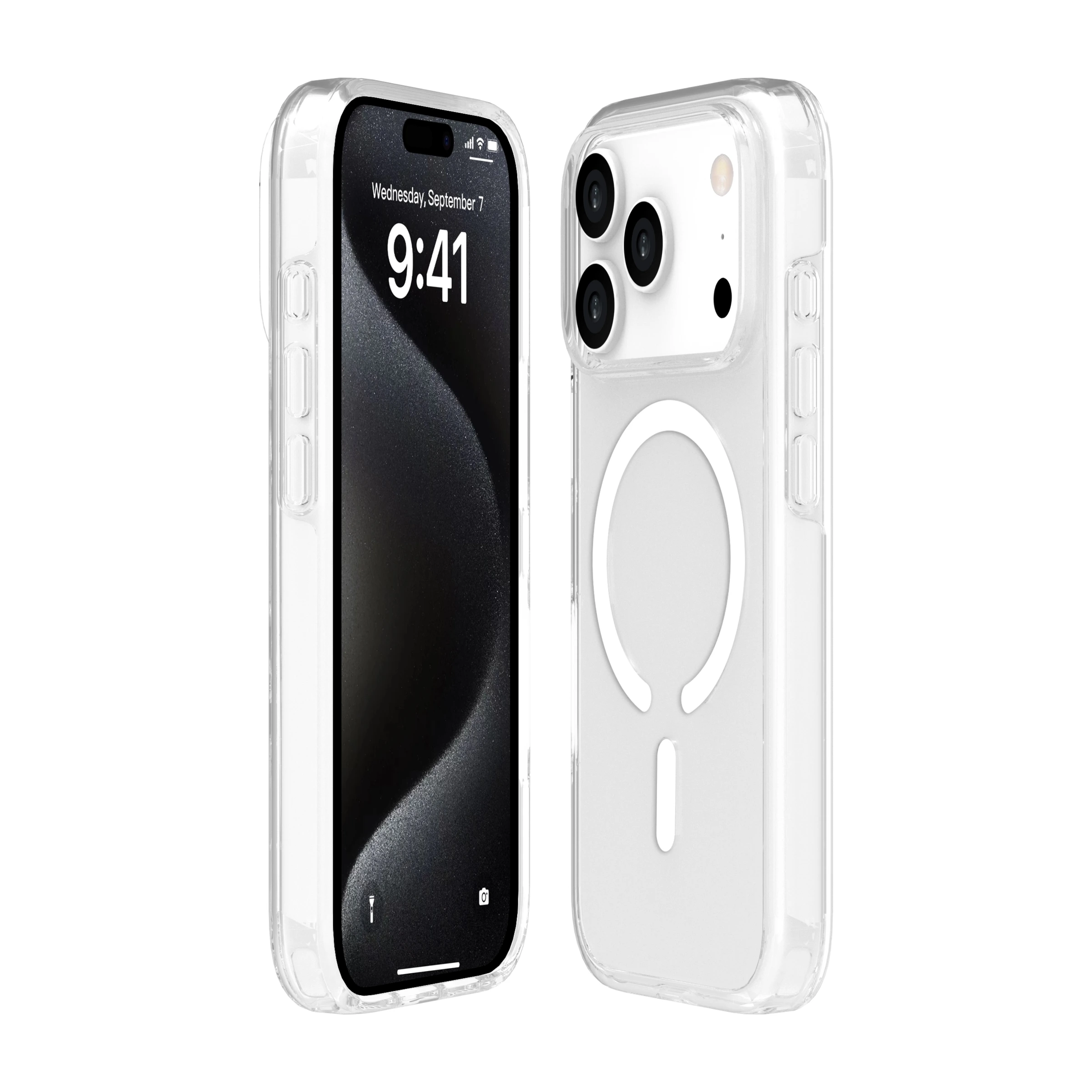 Ferrelli iPhone 17 Pro magnetisk, gennemsigtigt cover billede 2