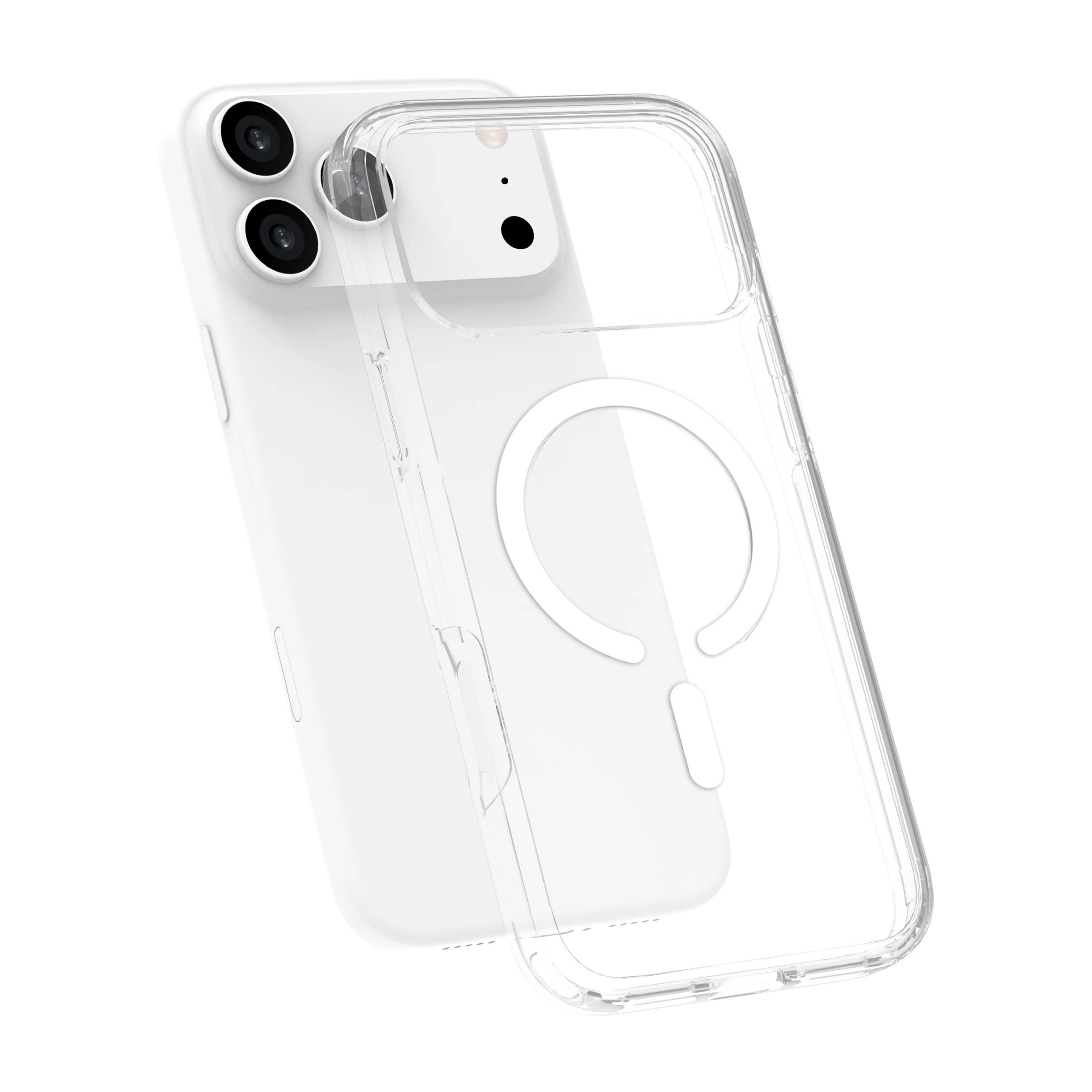 Ferrelli iPhone 17 Pro Max magnetisk, gennemsigtigt cover billede 4