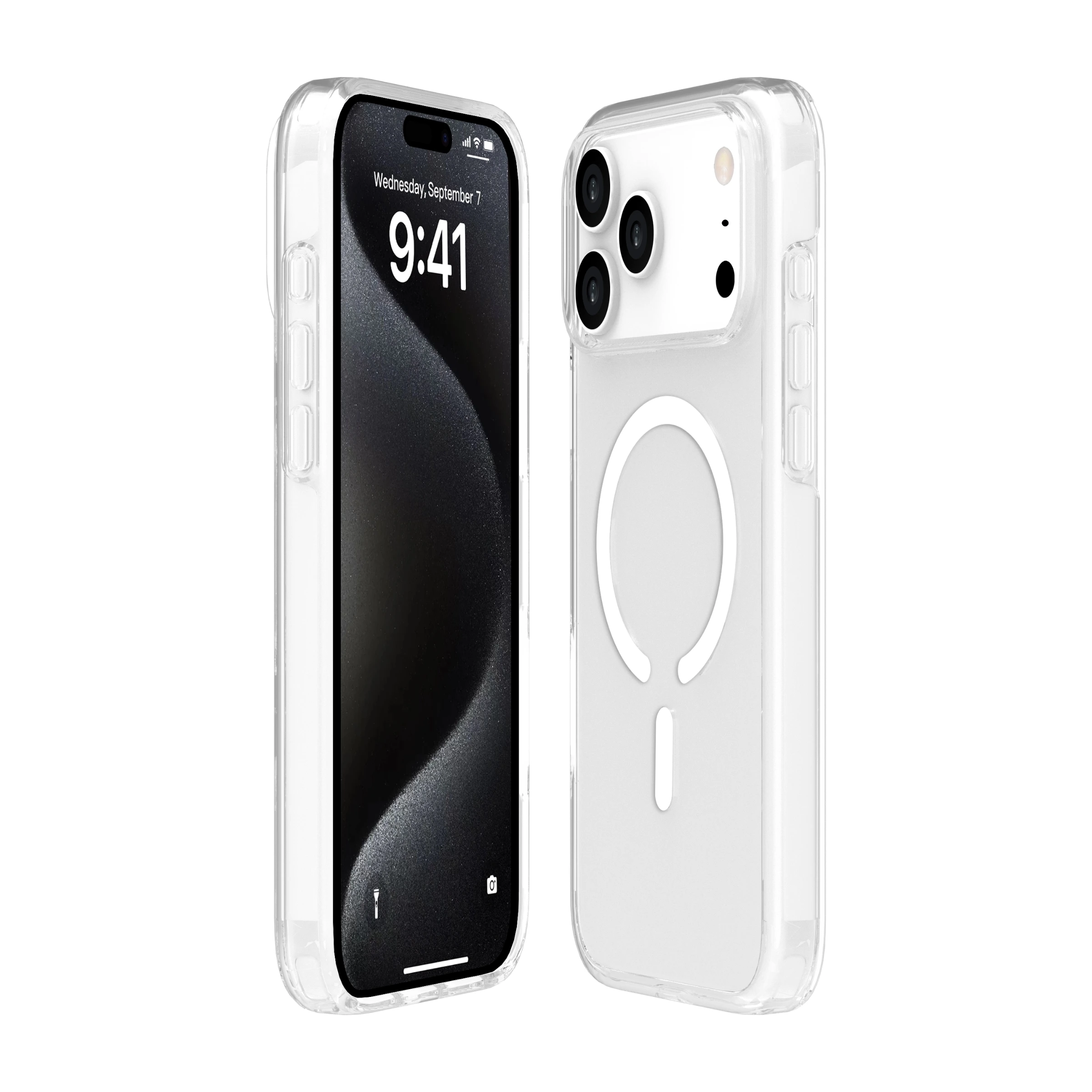 Ferrelli iPhone 17 Pro Max magnetisk, gennemsigtigt cover billede 2