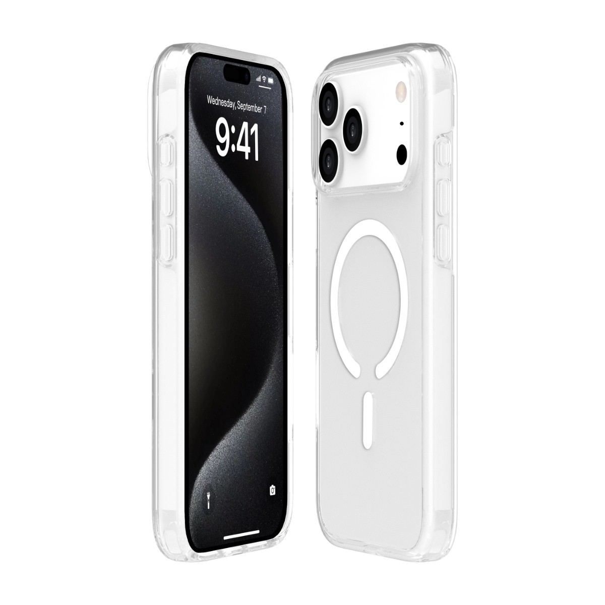 Ferrelli iPhone 17 Pro Max magnetisk, gennemsigtigt cover billede 3