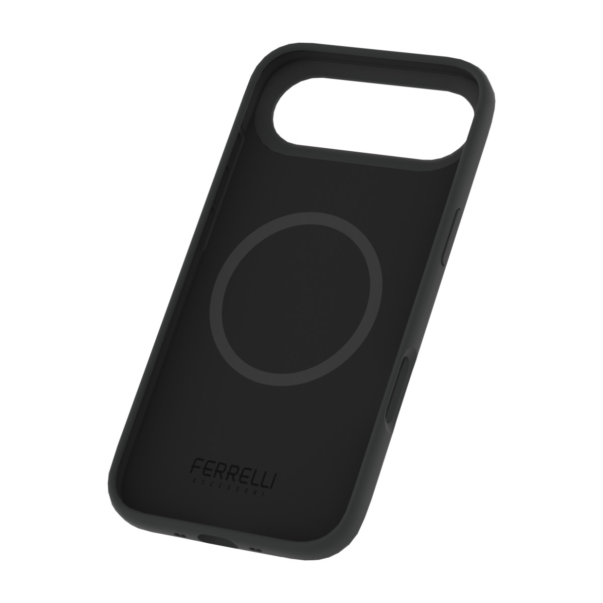 Ferrelli iPhone Air magnetisk Liquid silikone-cover, sort billede 4