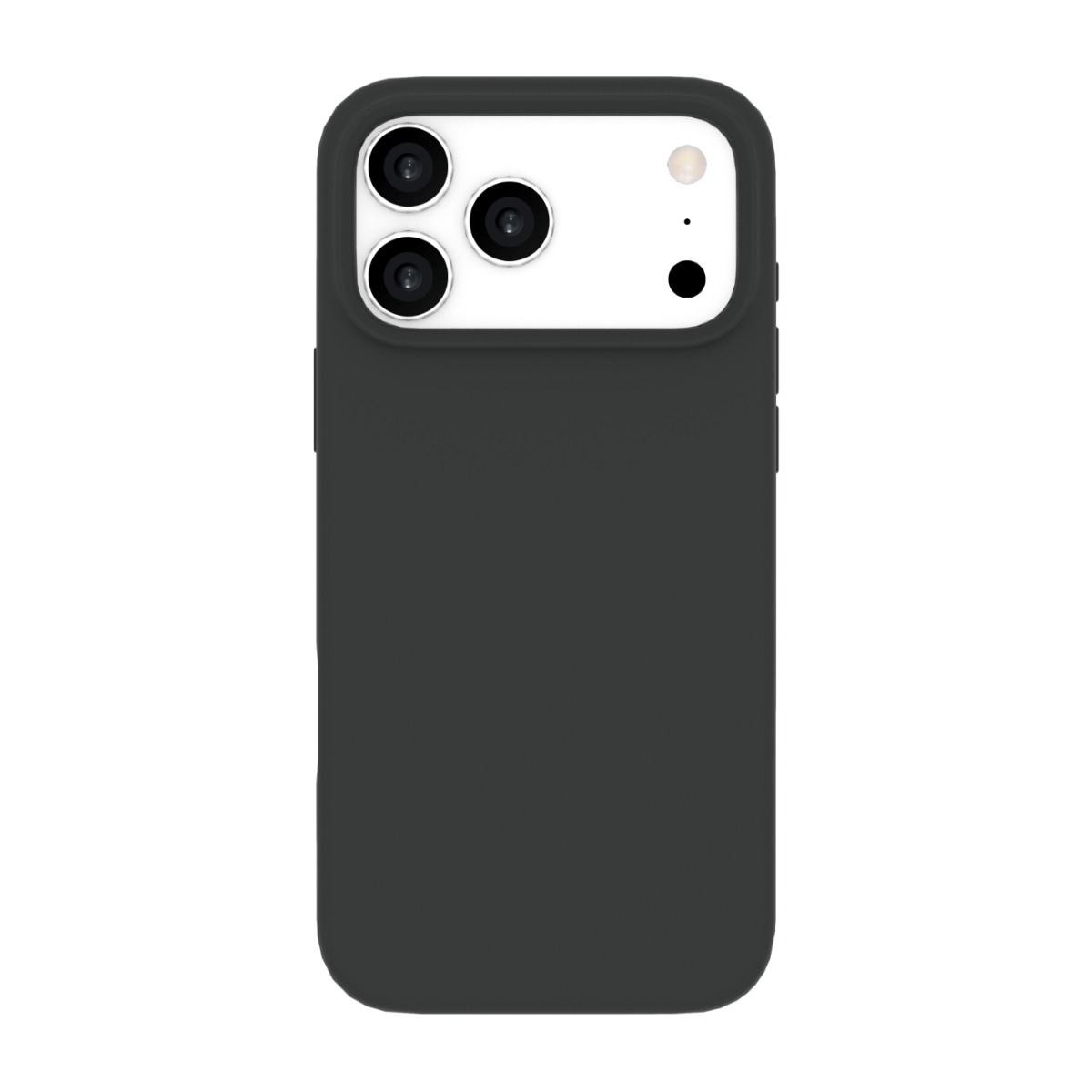 Ferrelli iPhone 17 Pro Max magnetisk Liquid silikone-cover, sort billede 1