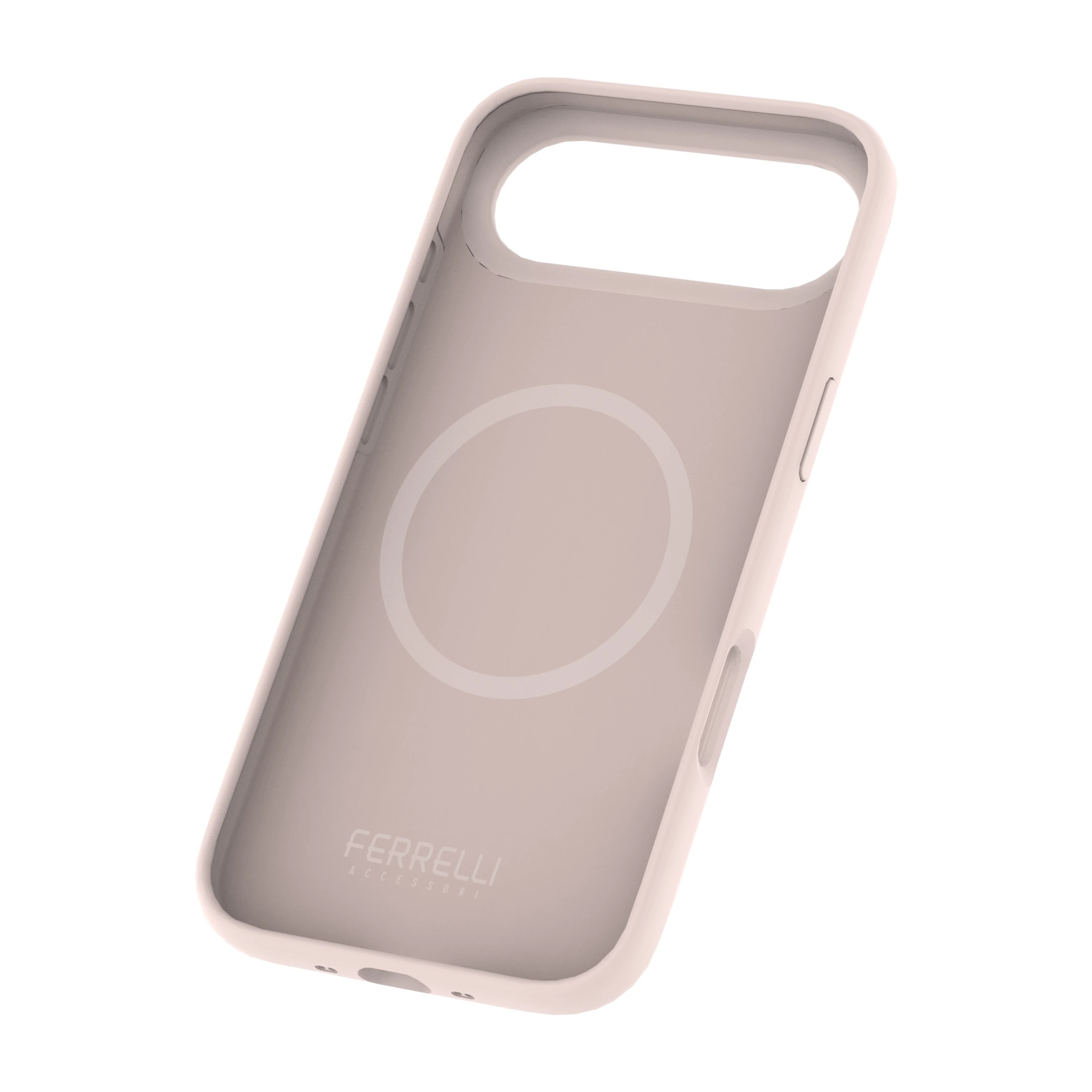 Ferrelli iPhone Air magnetisk Liquid silikone-cover, lyserød billede 4