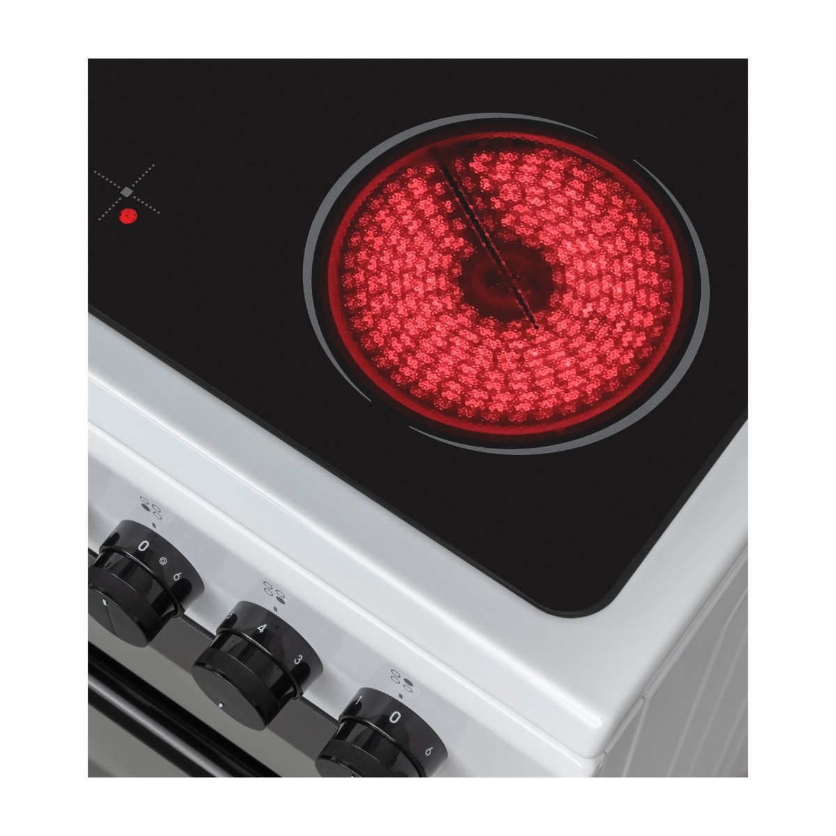 Point 3-Series PCS60HEZW keramisk komfur - 7073655009790