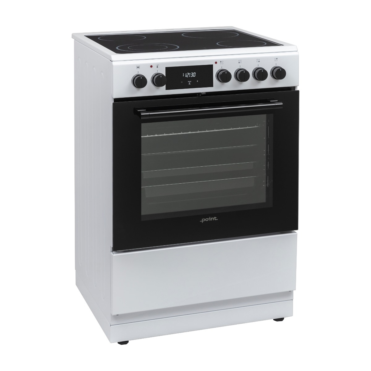 Point 3-Series PCS60HEZW keramisk komfur - 7073655009790