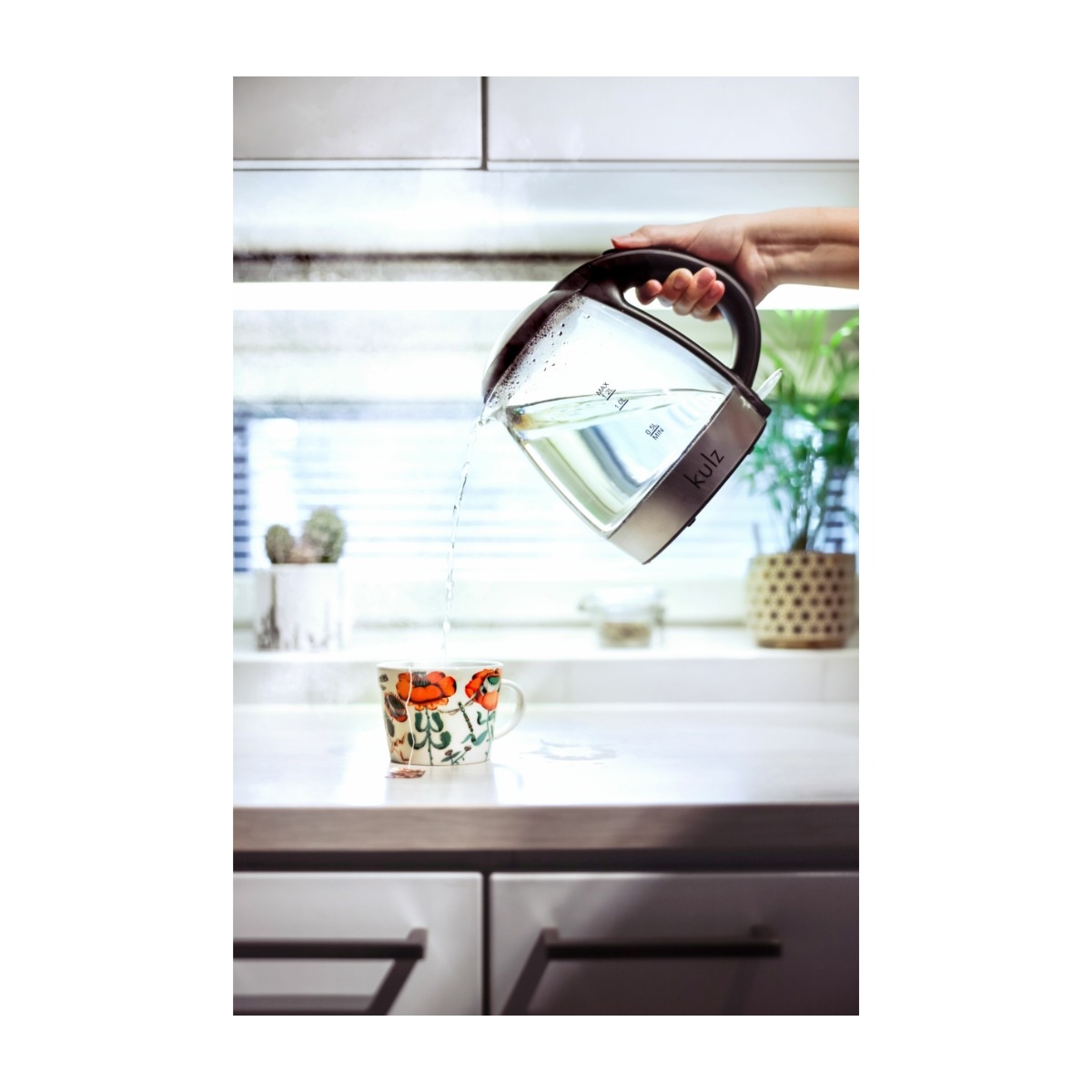 Kulz KUWK12GLASS 1,2 L vandkedel billede 5