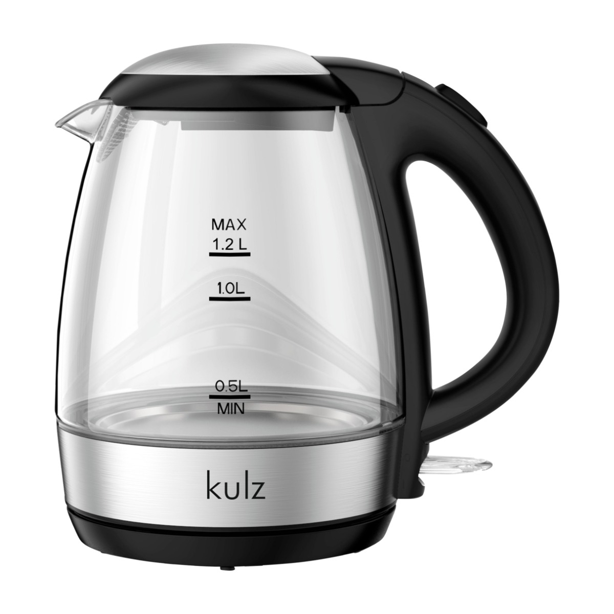 Kulz KUWK12GLASS 1,2 L vandkedel billede 1
