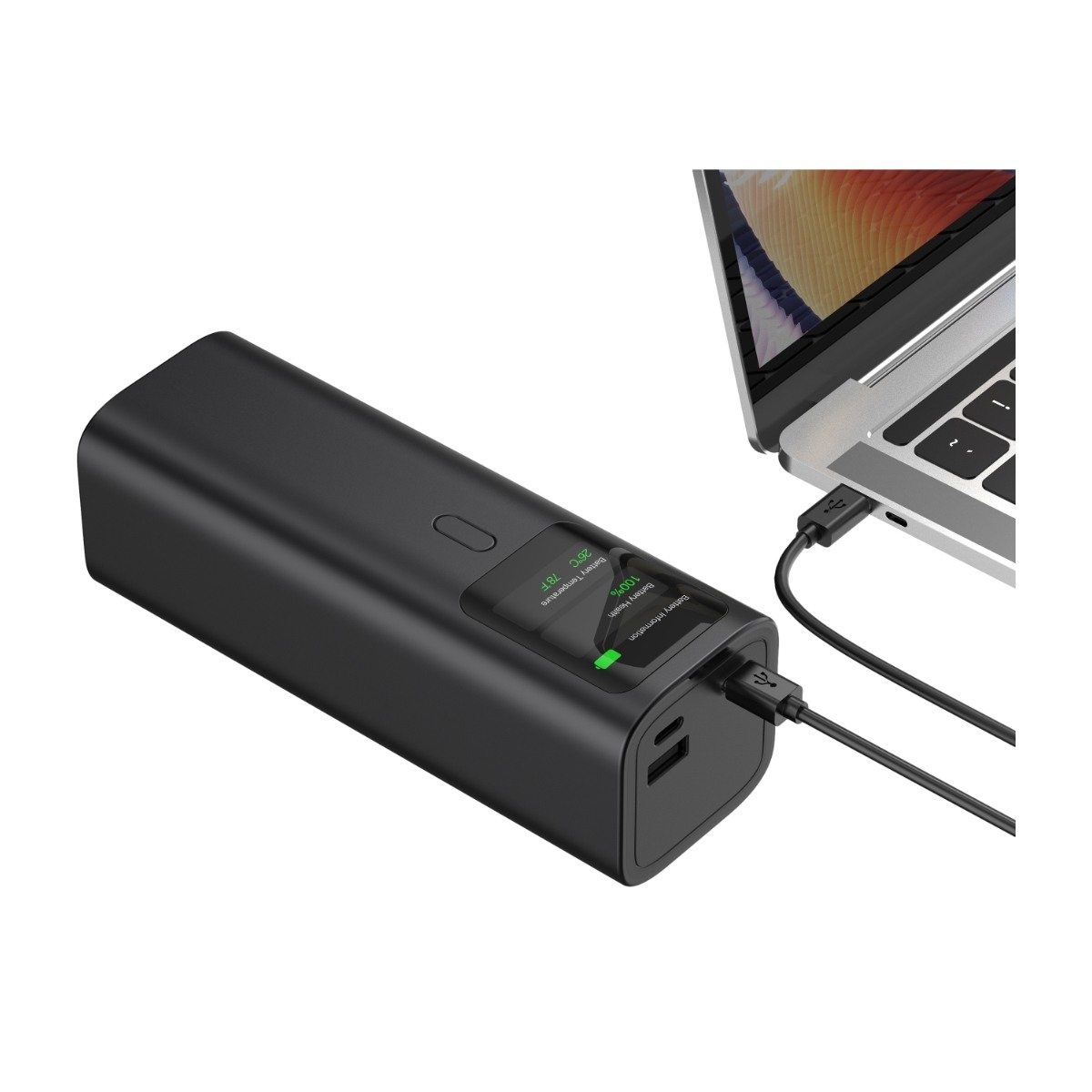Dacota Platinum 27.000 mAh bærbar powerbank billede 1