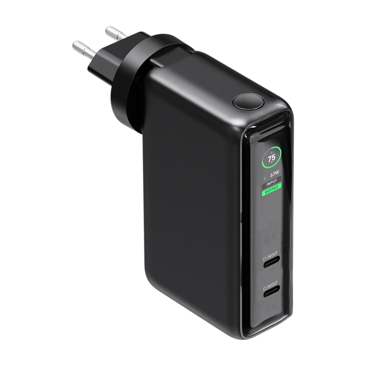 Dacota Platinum 67 W powerbank-oplader, 10000 mAh billede 1
