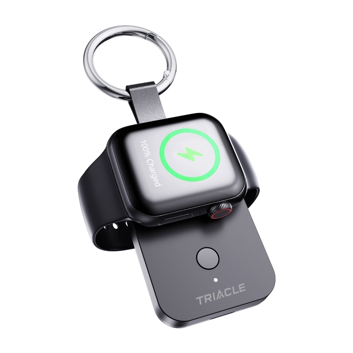 Triacle Apple Watch powerbank 1000 mAh, sort billede 4