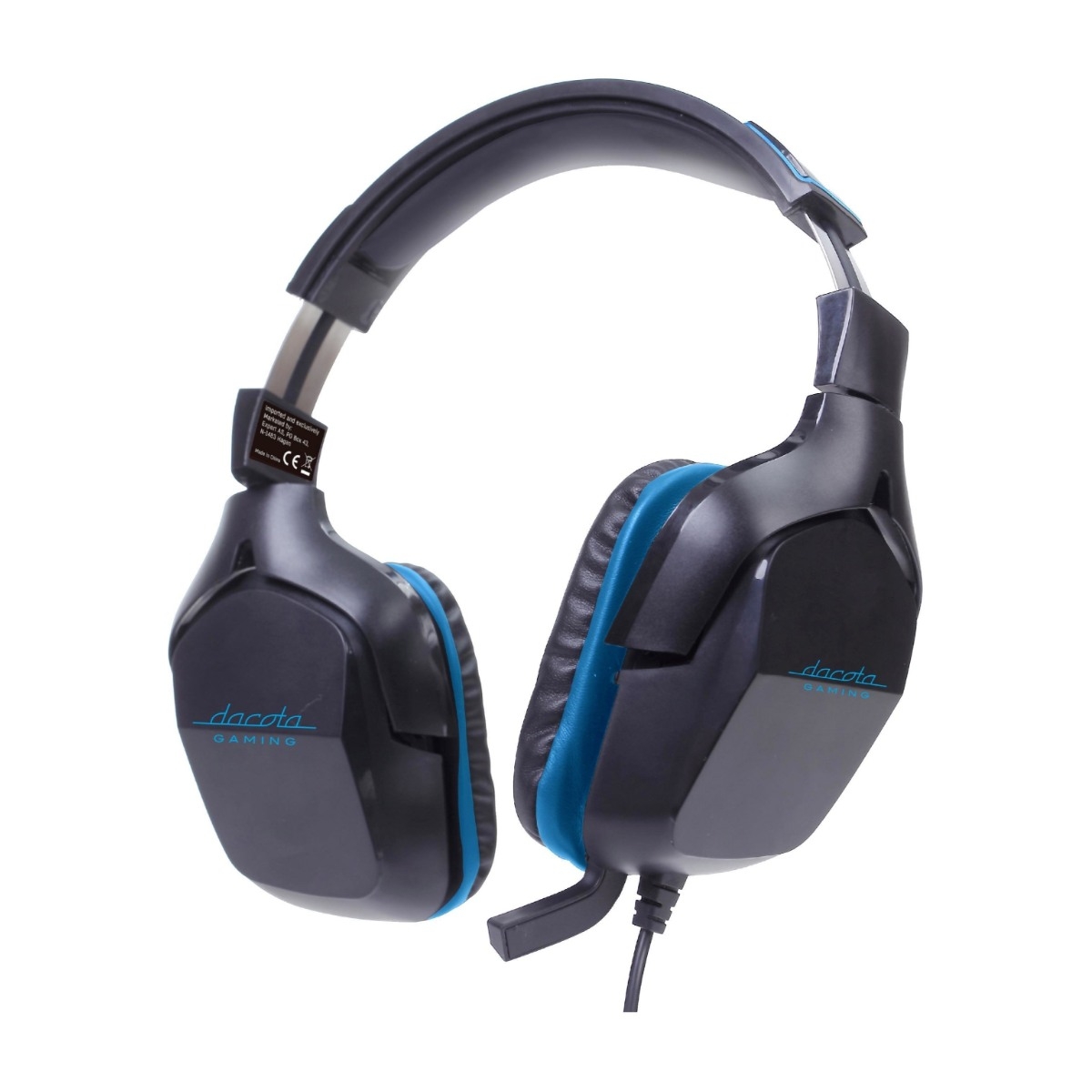 DACOTA POWER GAMING HEADSET USB WITH BAS billede 1