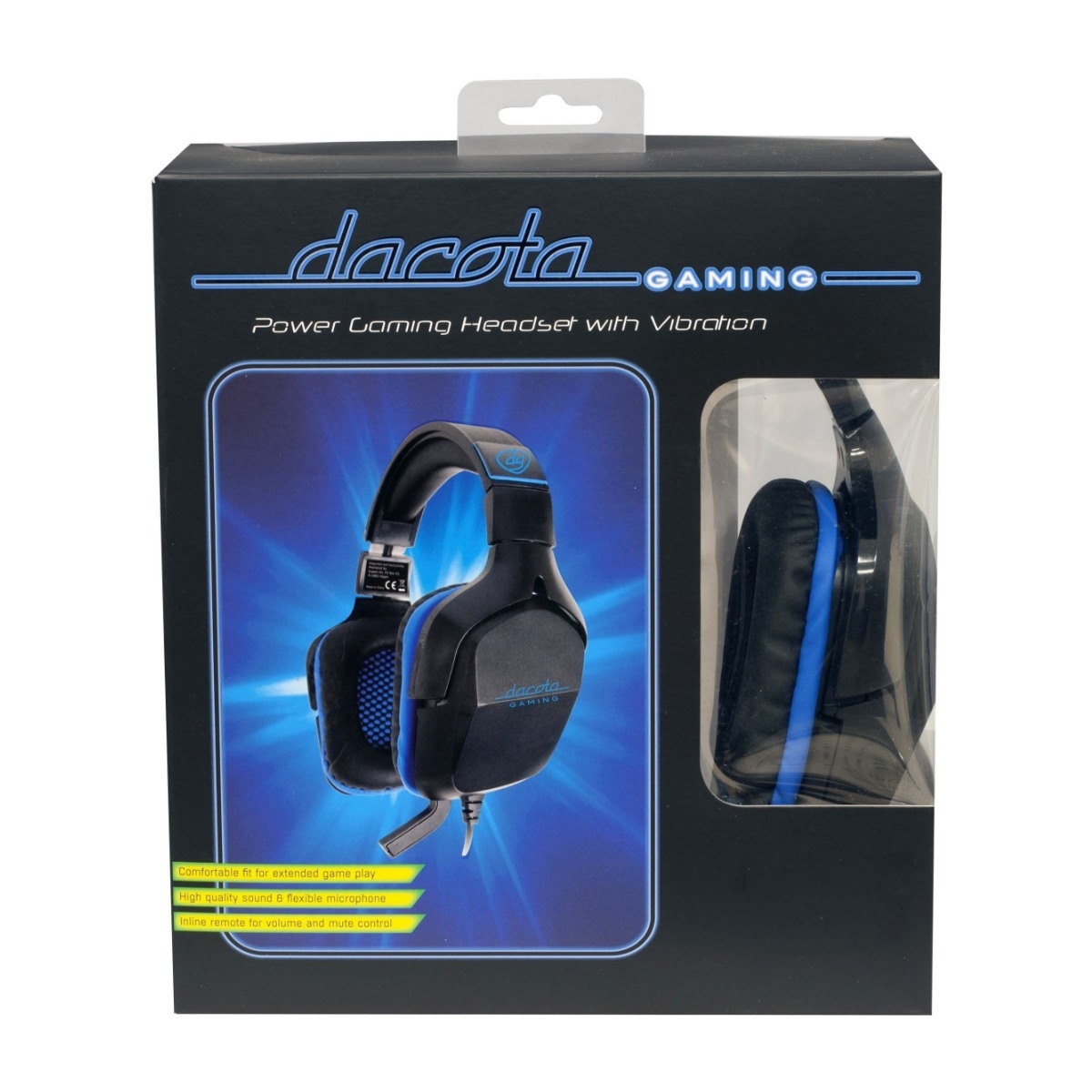 DACOTA POWER GAMING HEADSET USB WITH BAS billede 4