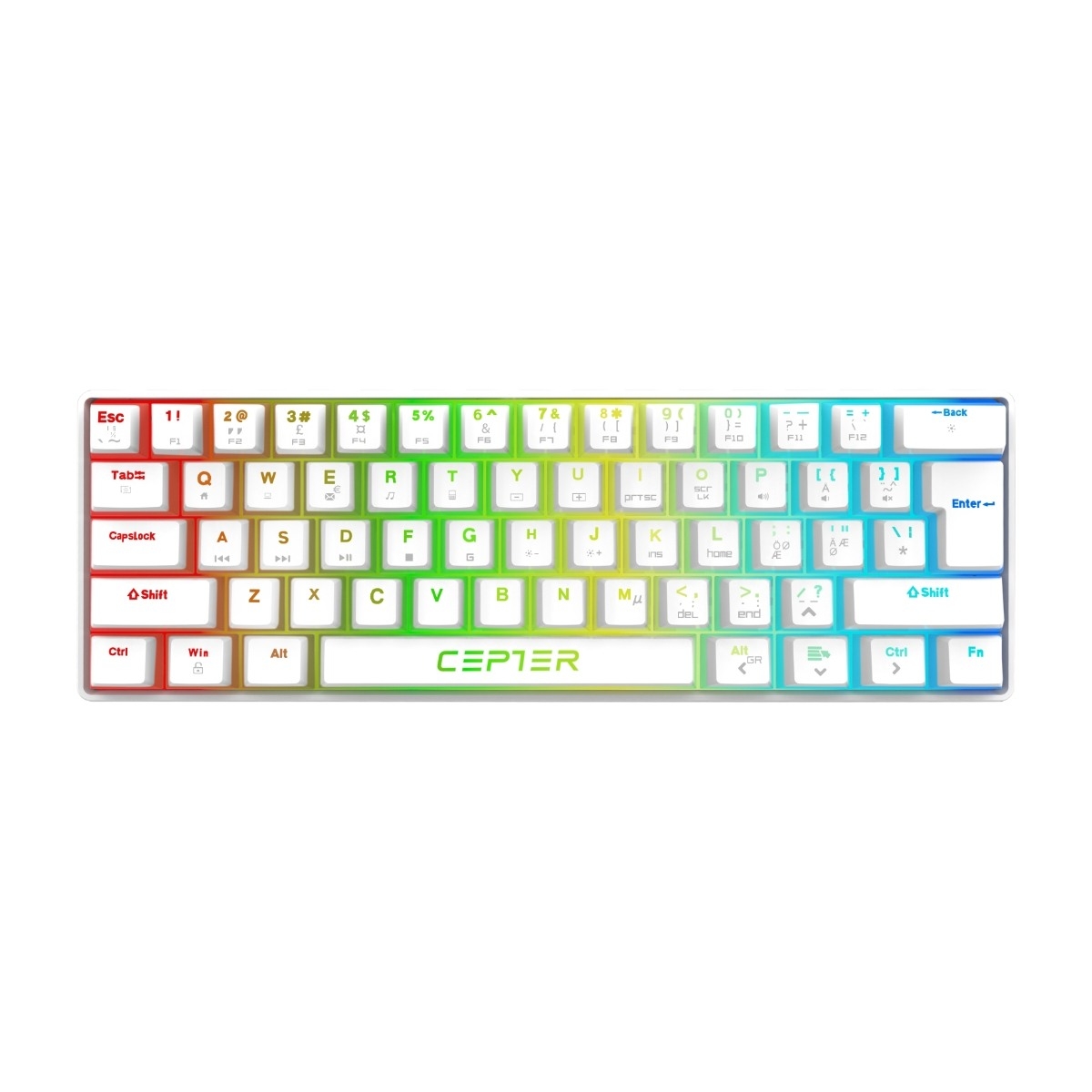 Cepter Amber Mini gaming tastatur billede 1