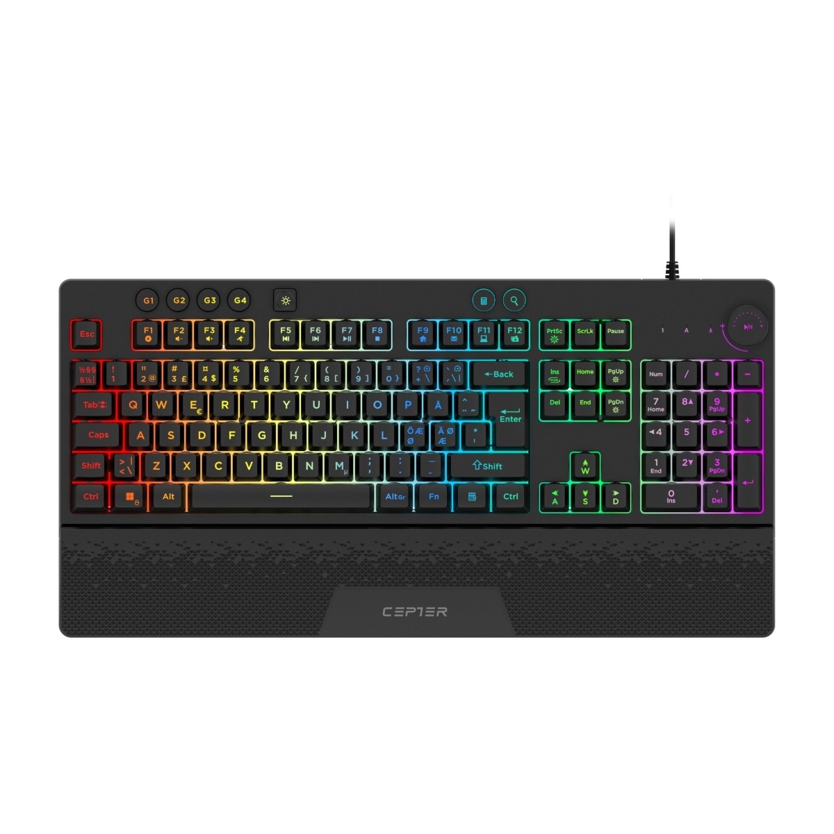 Cepter Flash gaming tastatur billede 1