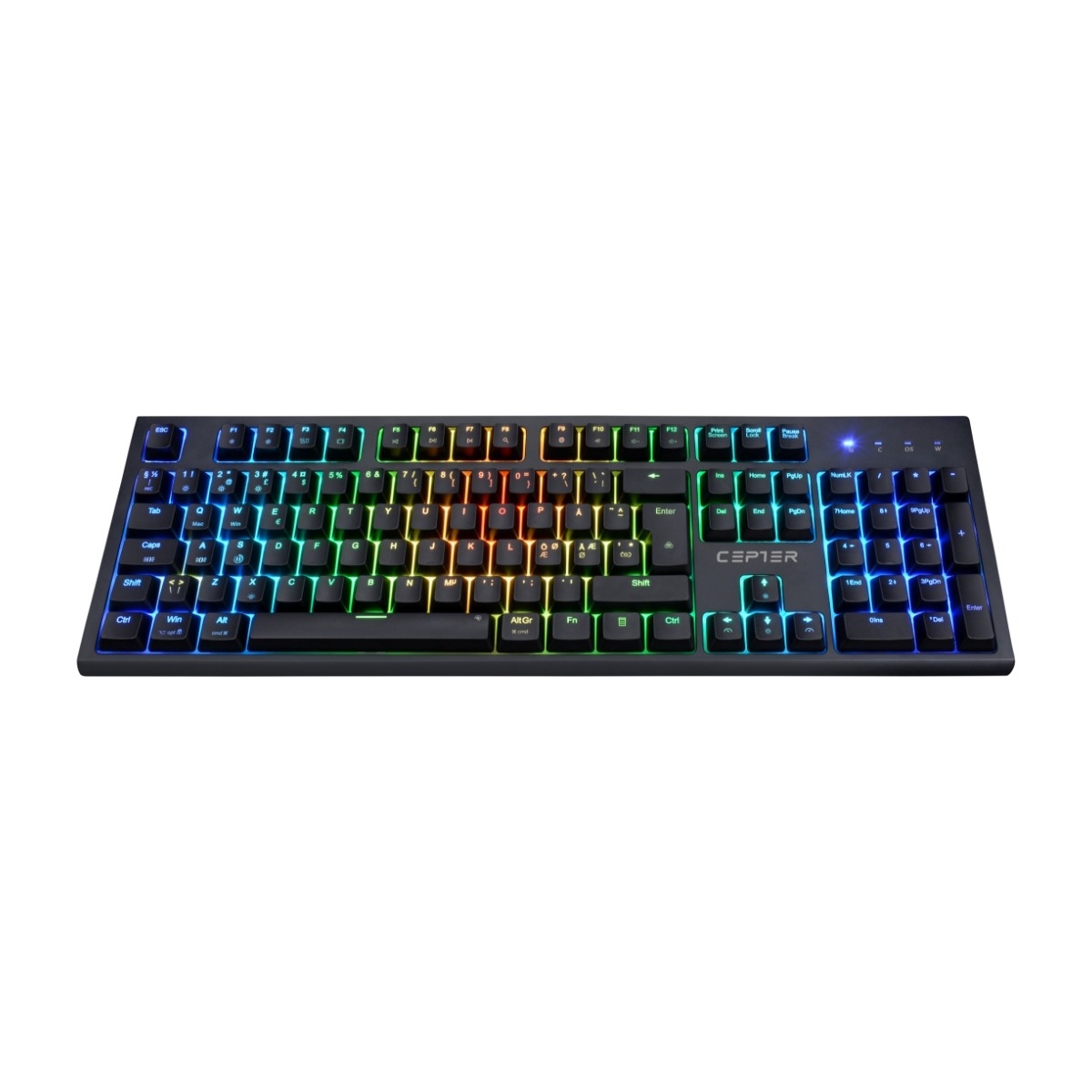 Cepter Zeta Full Size mekanisk gaming tastatur billede 2
