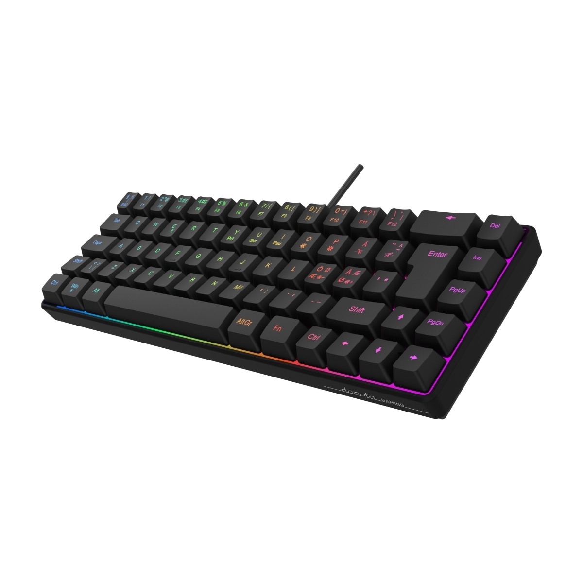 Dacota Gaming Triton Mini gaming tastatur billede 3