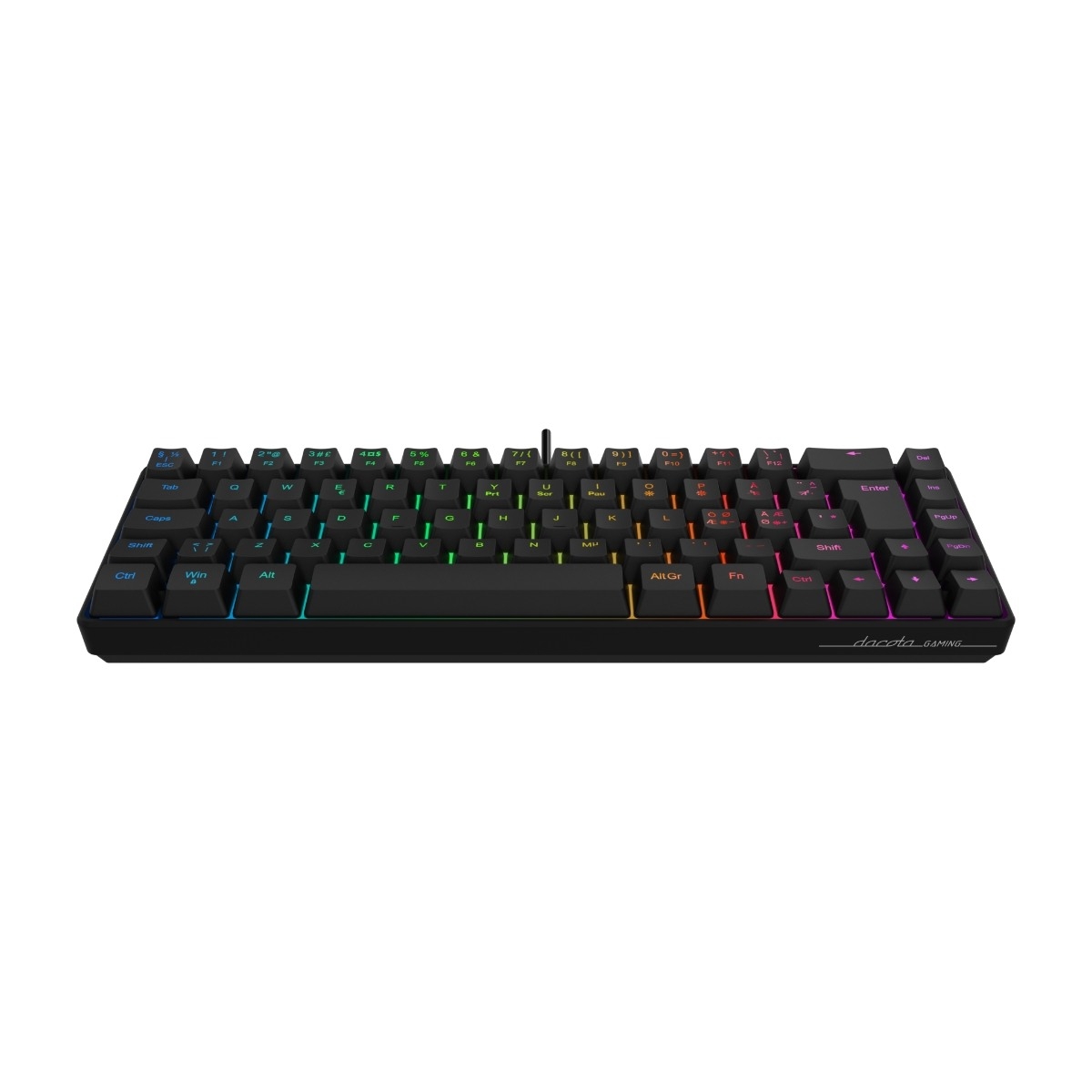 Dacota Gaming Triton Mini gaming tastatur billede 4