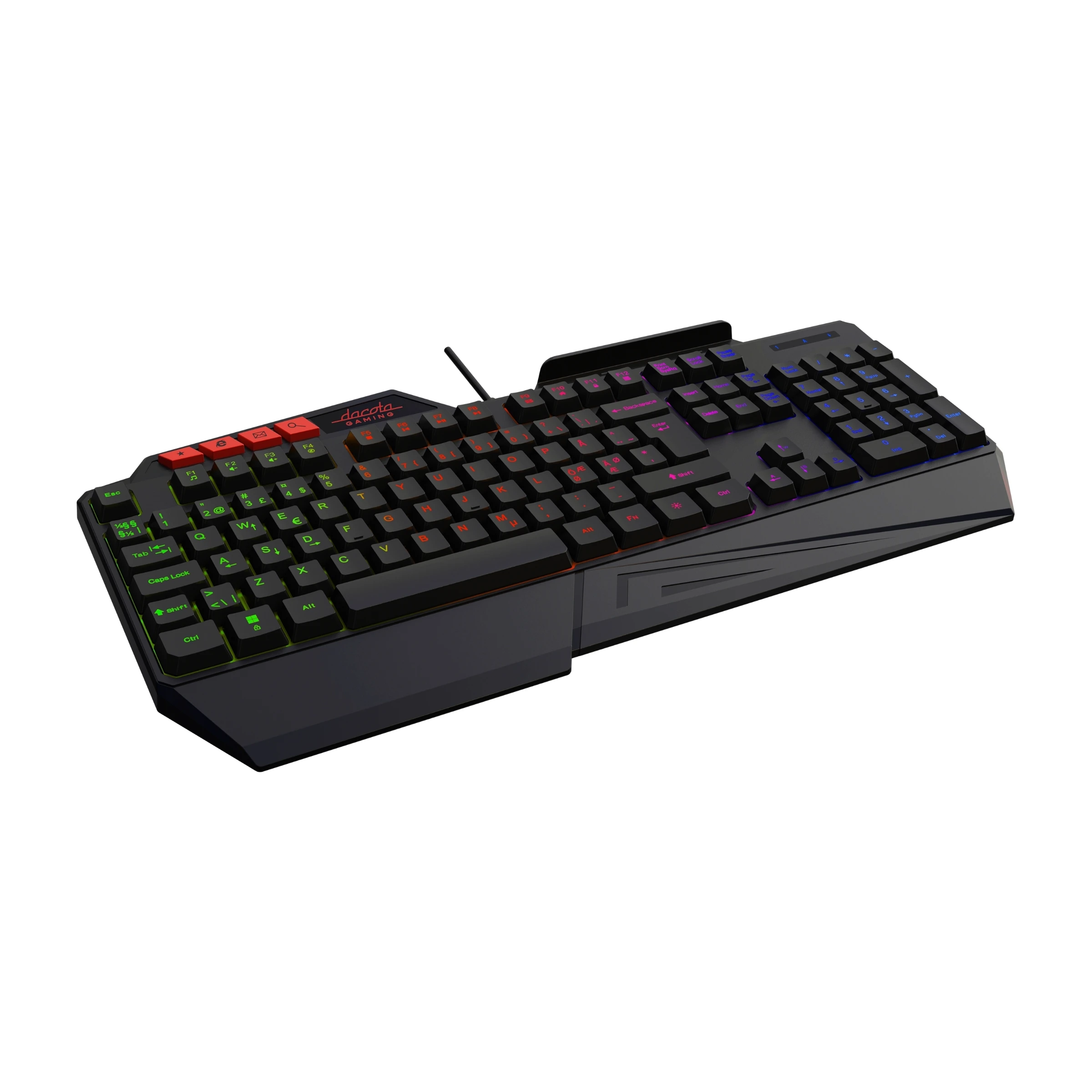 Dacota Gaming Calypso gaming tastatur billede 4