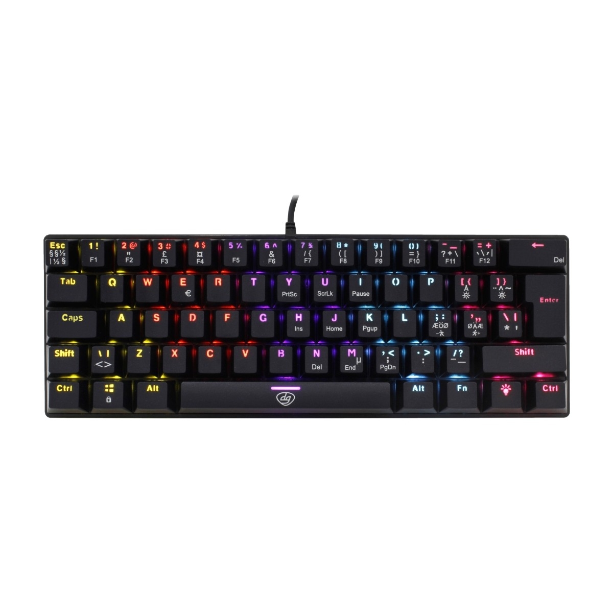 Dacota Gaming Oracle Mini gaming-tastatur billede 1