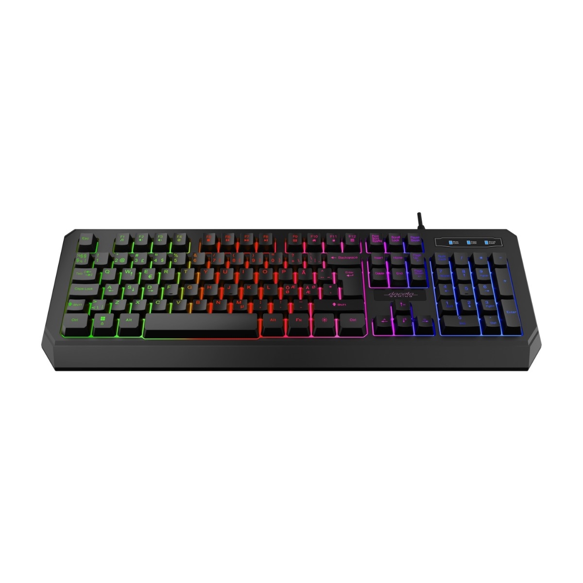 Dacota Gaming Orpheus gaming tastatur billede 2