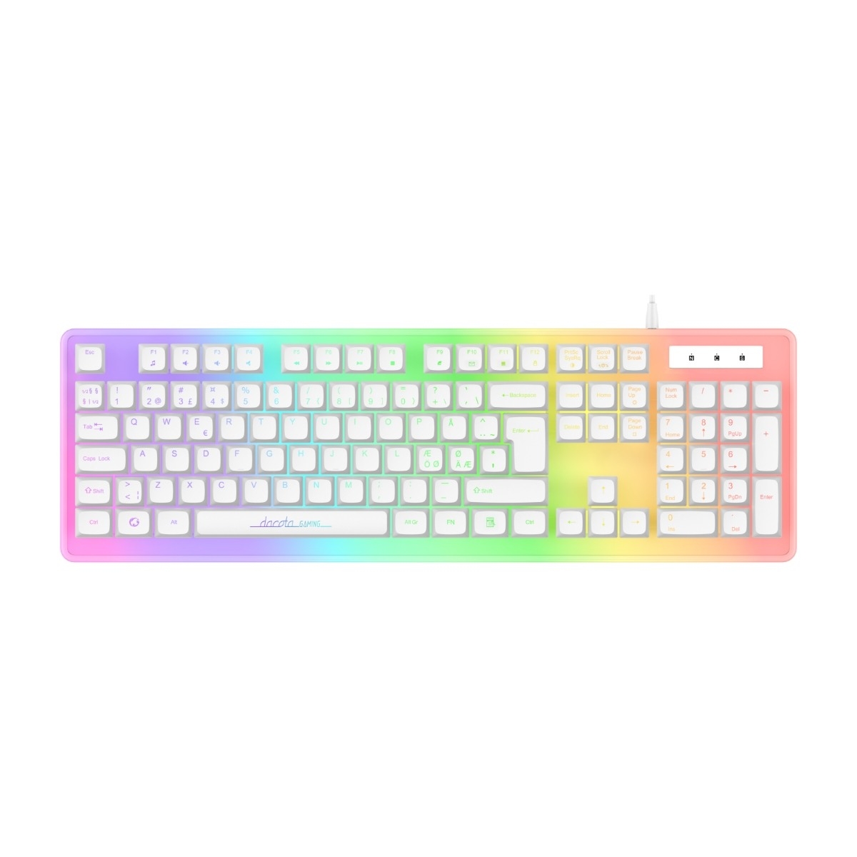 Dacota Gaming Strike V2 gaming tastatur billede 1