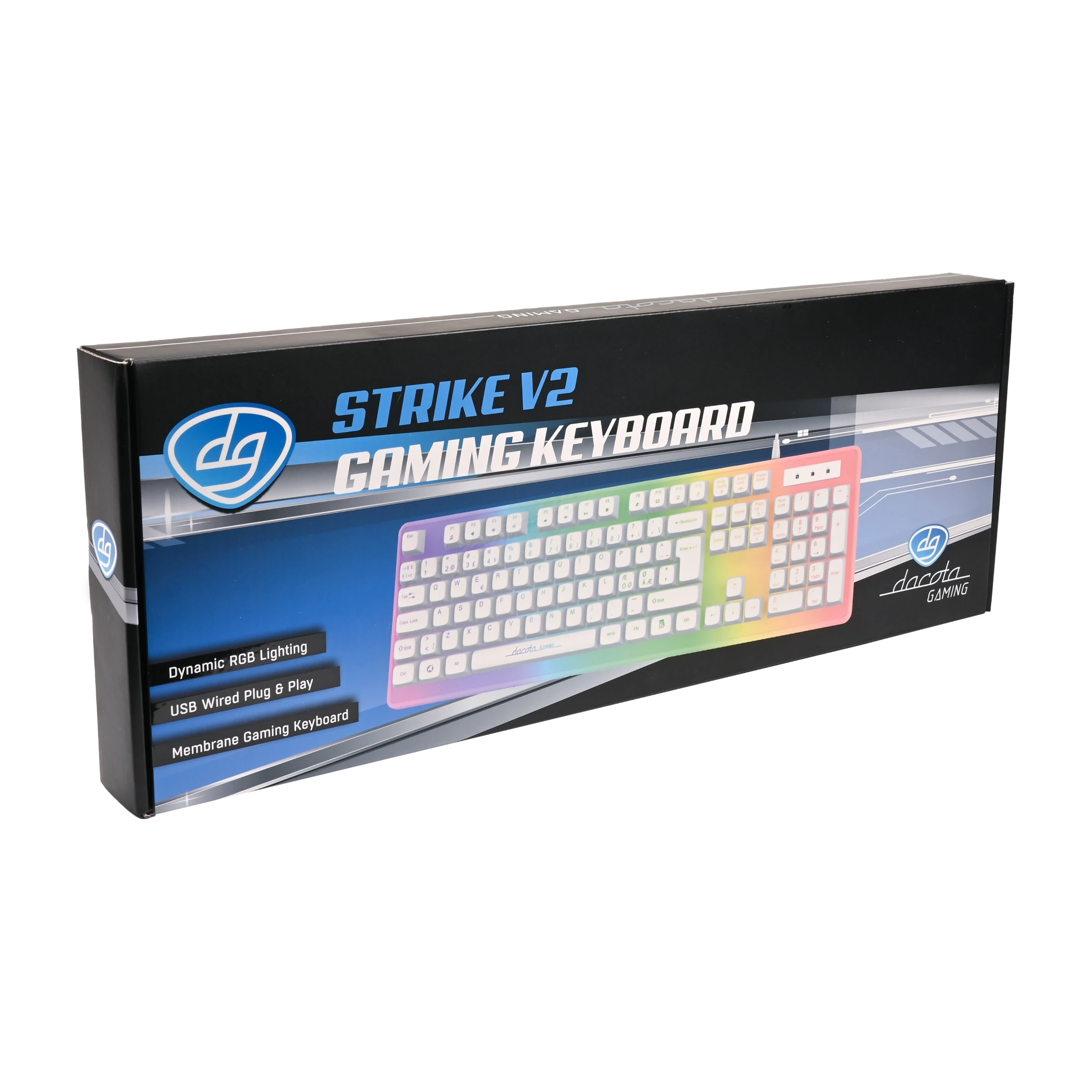 Dacota Gaming Strike V2 gaming tastatur billede 4