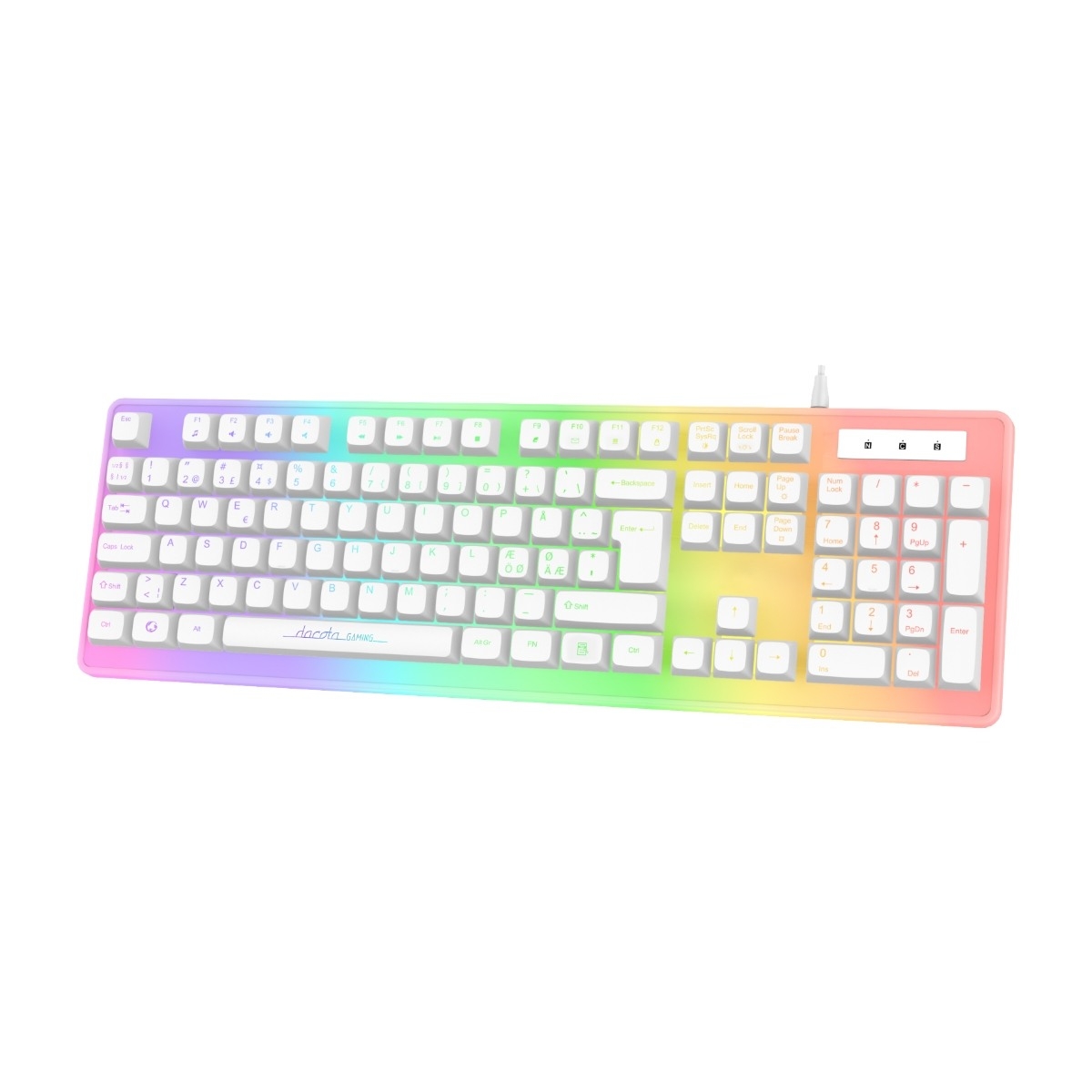 Dacota Gaming Strike V2 gaming tastatur billede 3