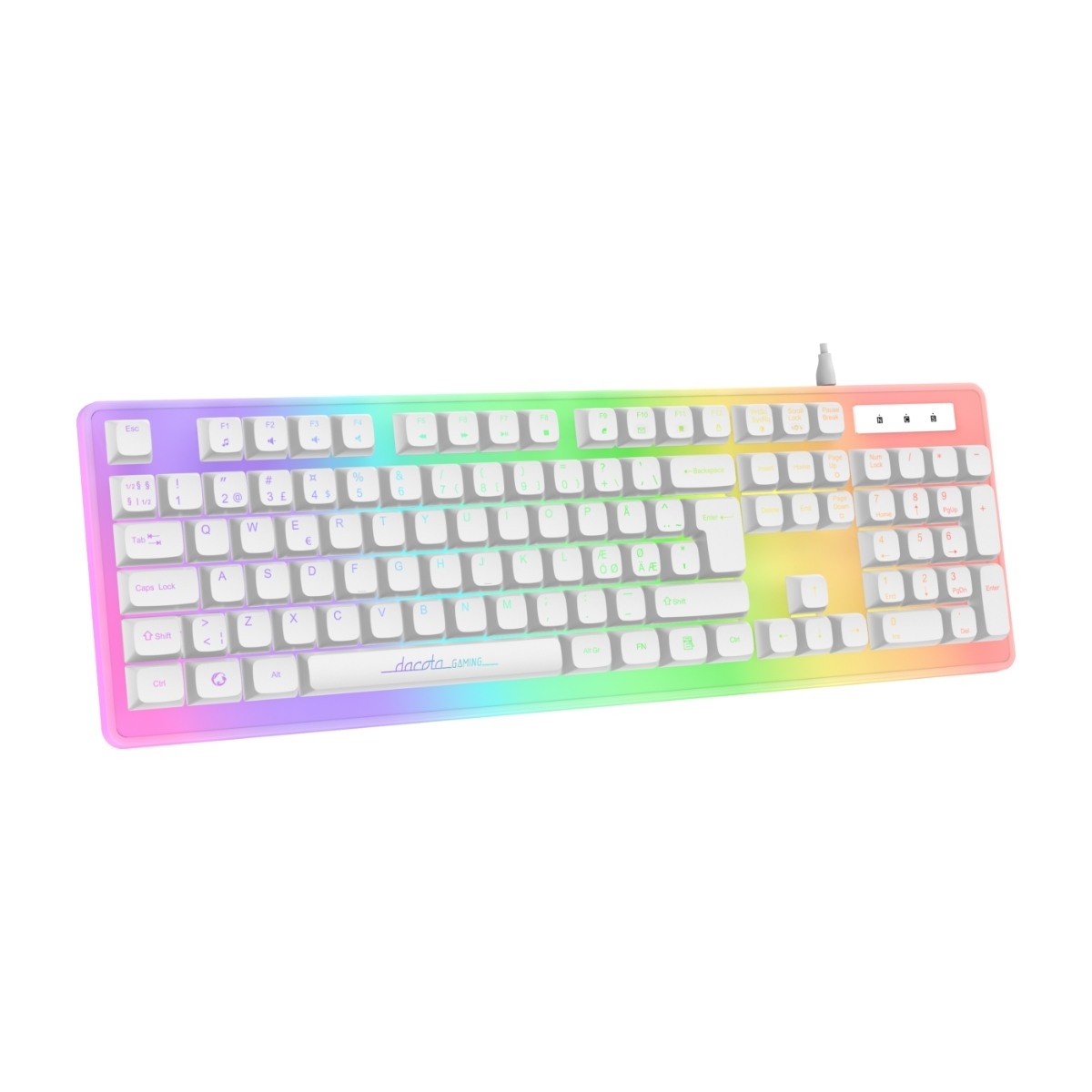 Dacota Gaming Strike V2 gaming tastatur billede 2