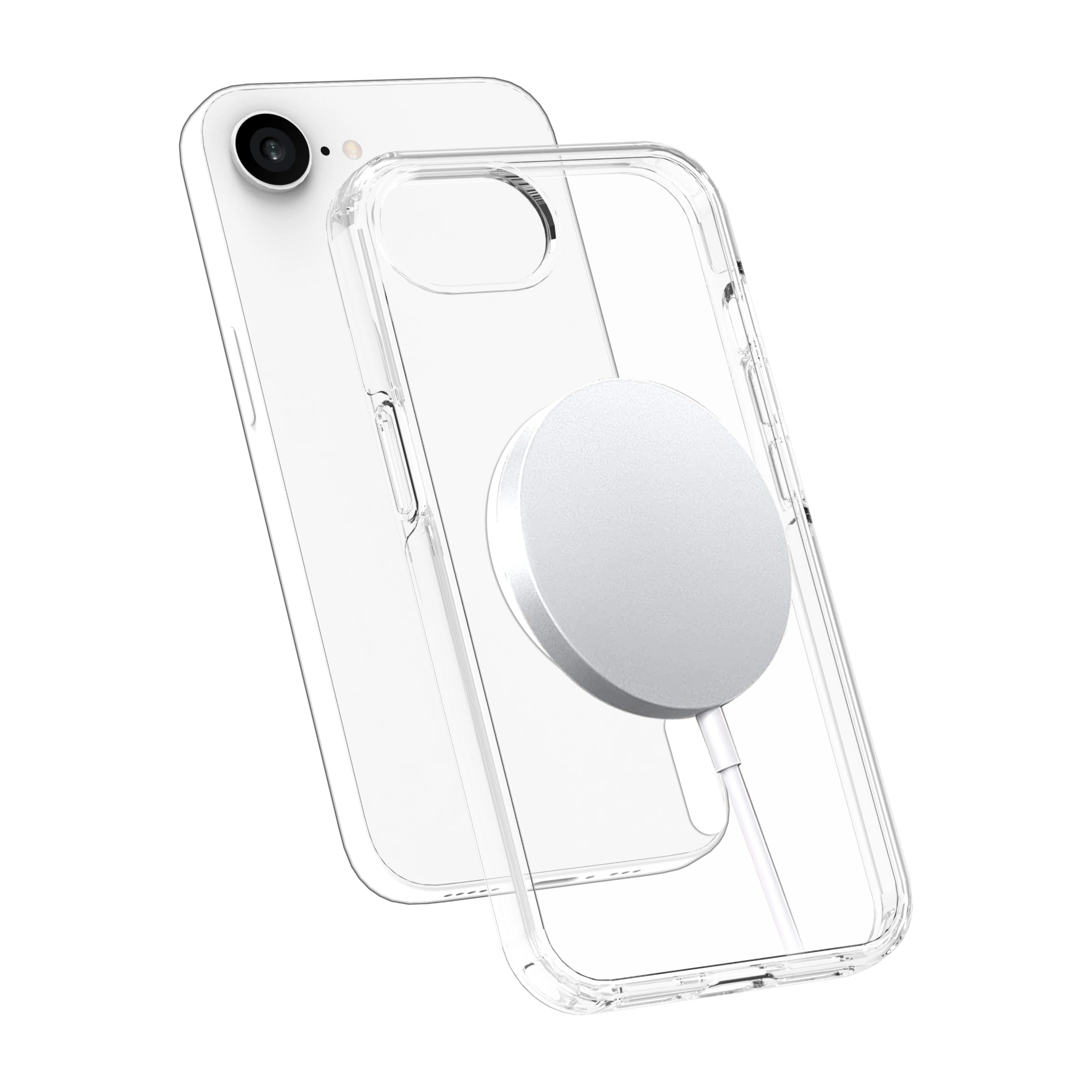 Ferrelli iPhone 17e/16e magnetisk cover, gennemsigtigt billede 2