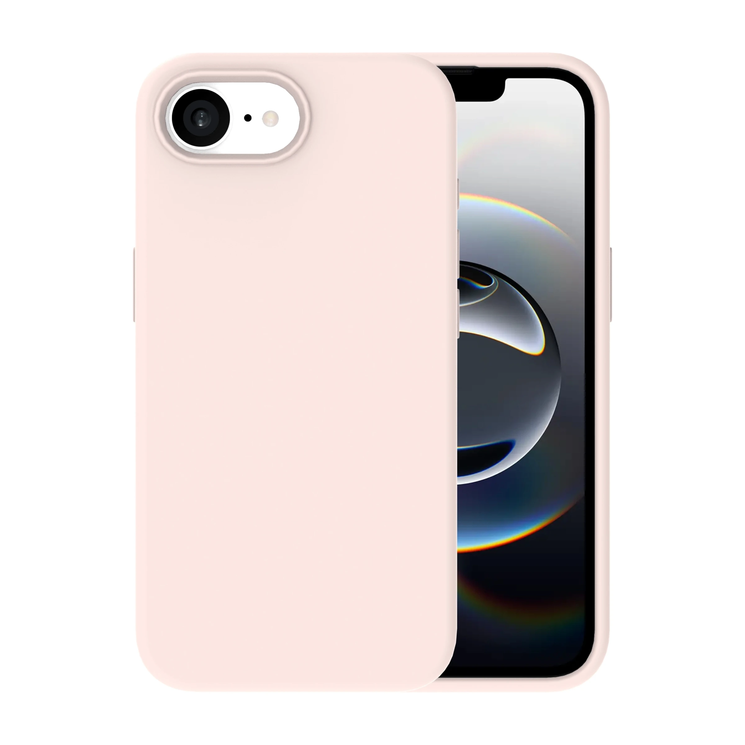 Ferrelli iPhone 17e/16e magnetisk Liquid Silicone-cover, pink billede 2