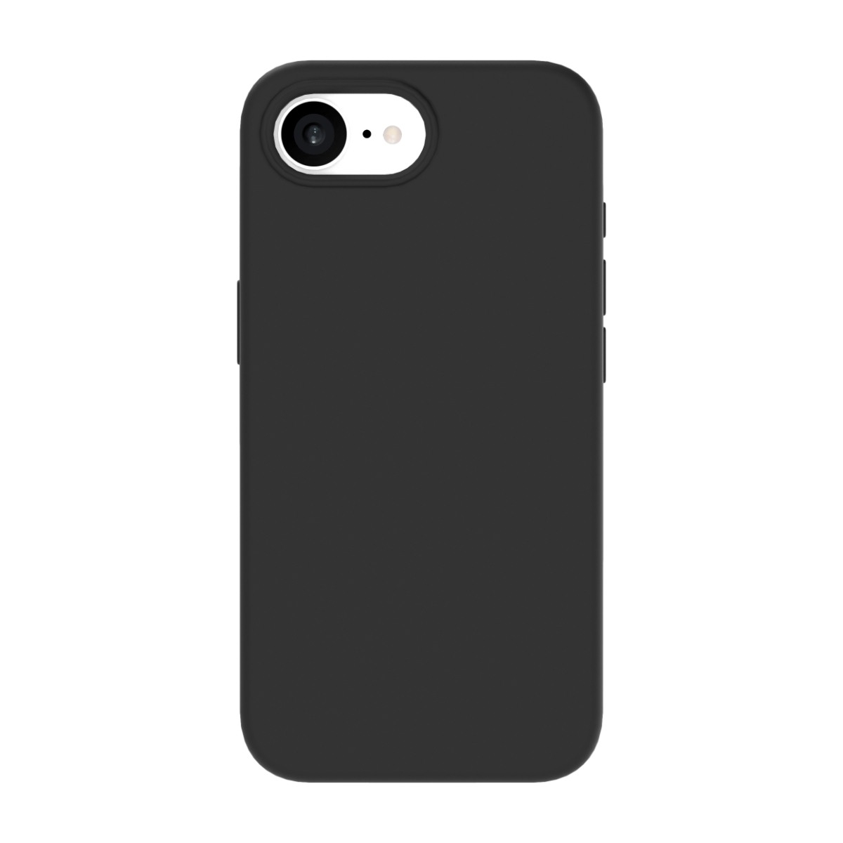 Ferrelli iPhone 17e/16e magnetisk Liquid Silicone-cover, sort billede 1