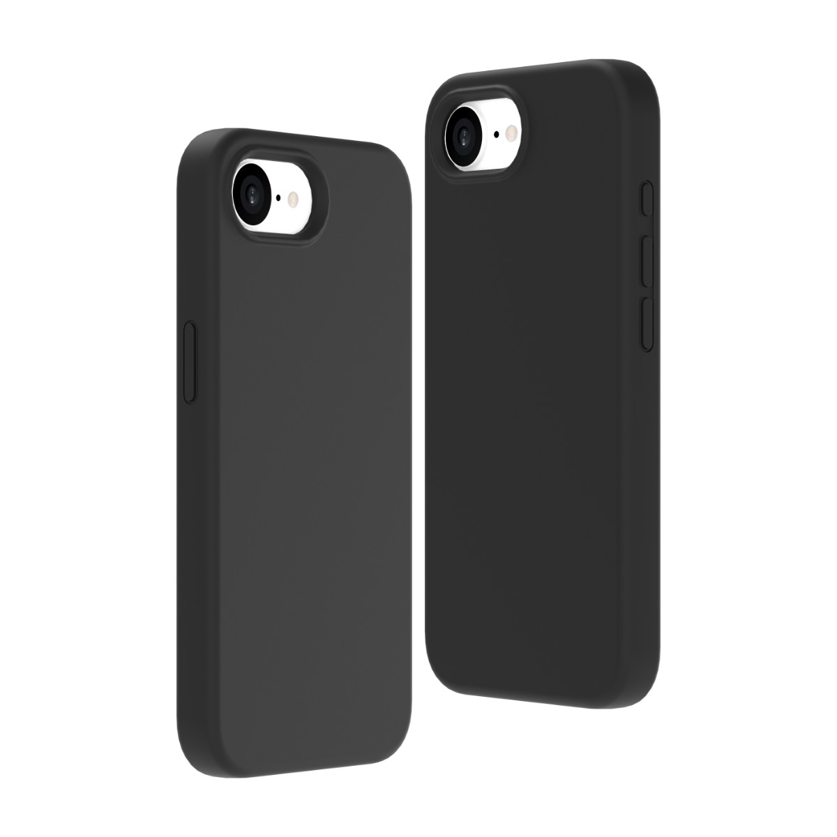 Ferrelli iPhone 17e/16e magnetisk Liquid Silicone-cover, sort billede 4