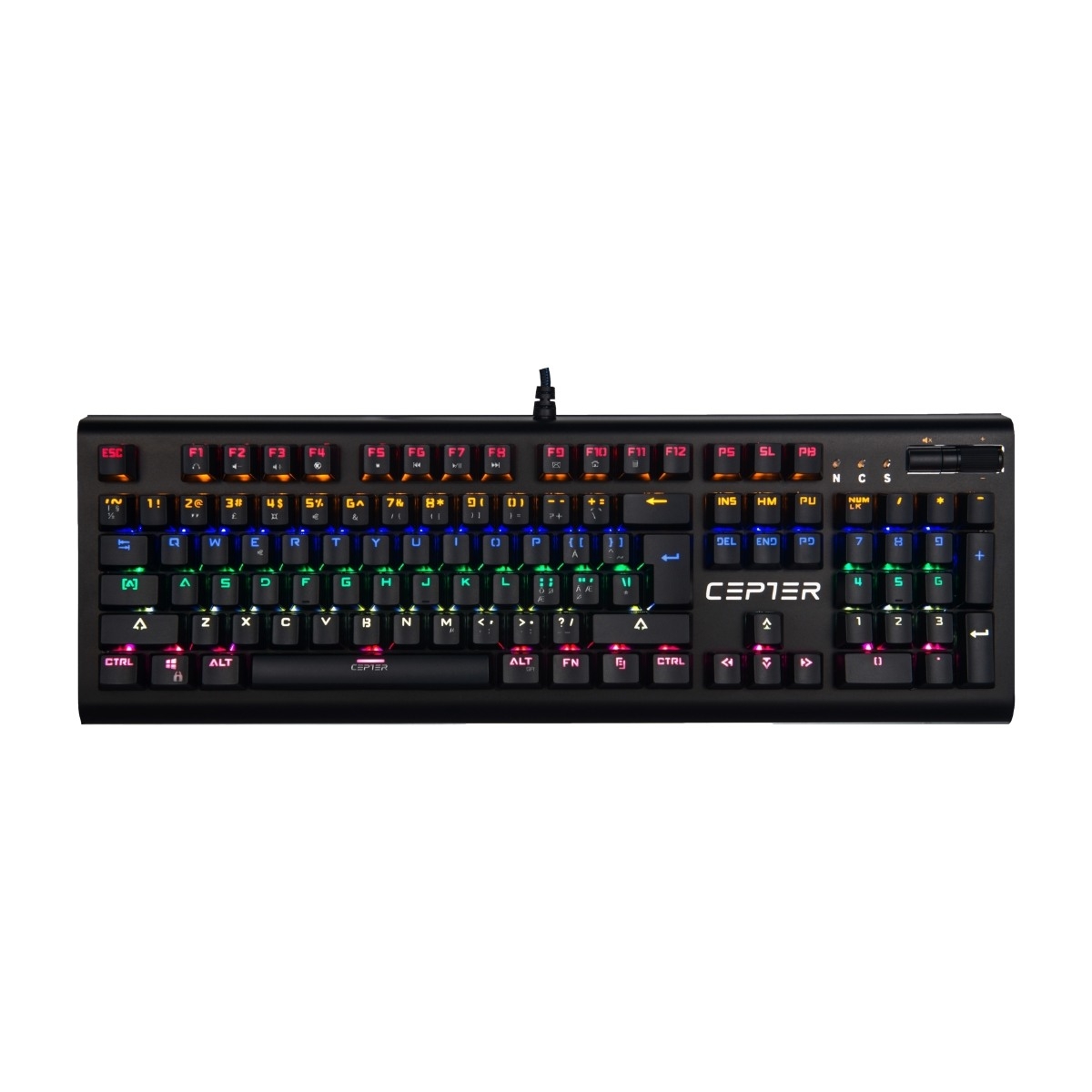 Cepter Fury gamingtastatur billede 1