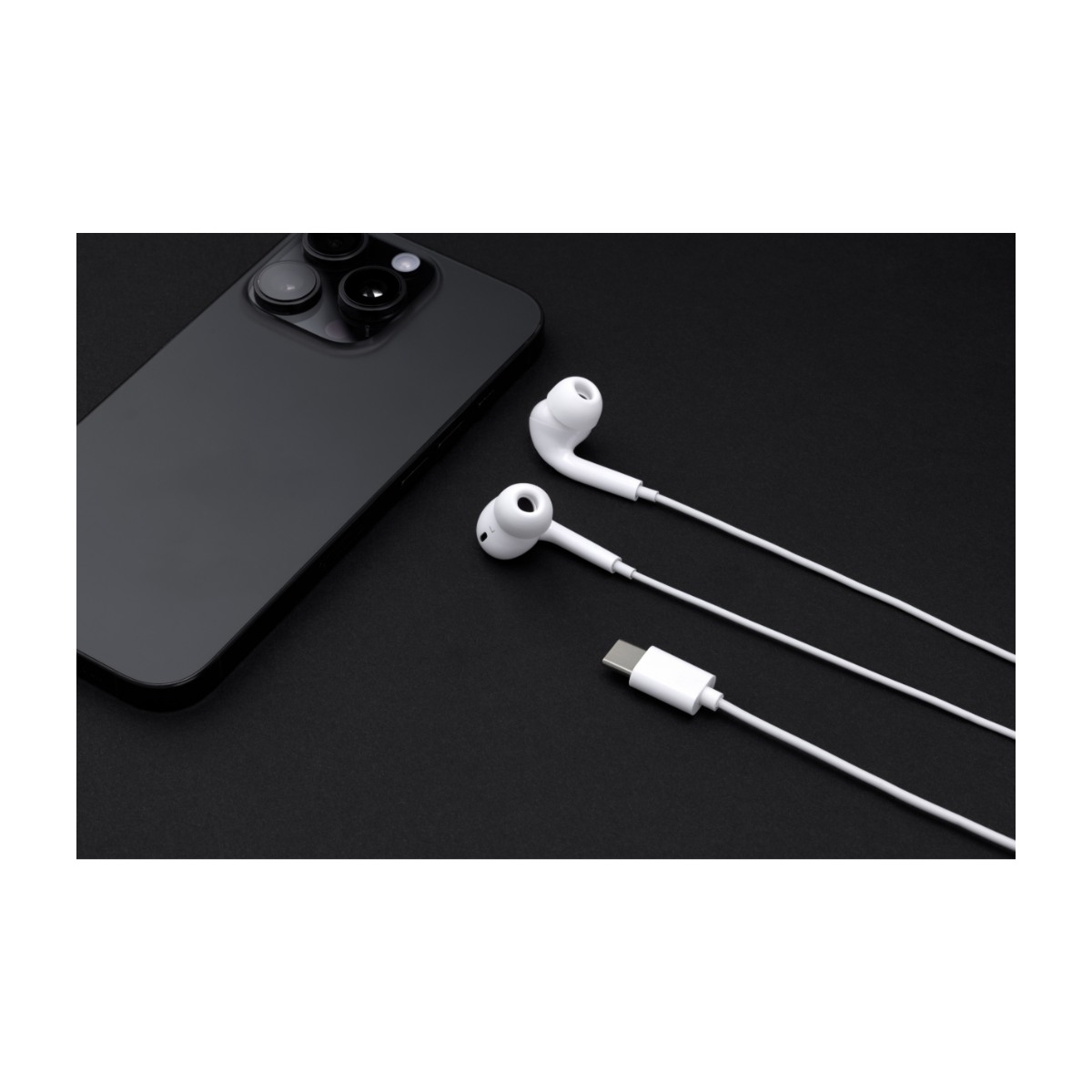 FEEL Line 250 USB-C hovedtelefoner med ledning, hvid billede 3
