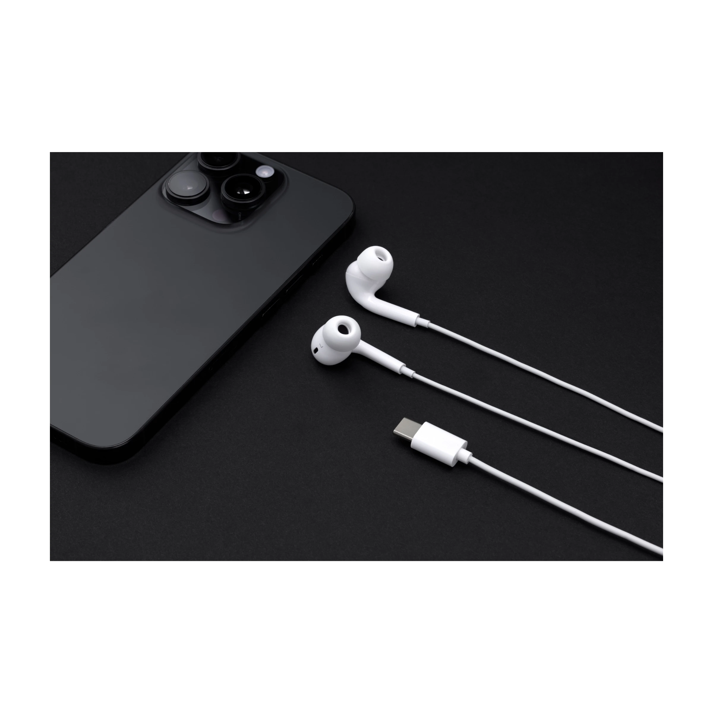 FEEL Line 250 USB-C hovedtelefoner med ledning, hvid billede 2