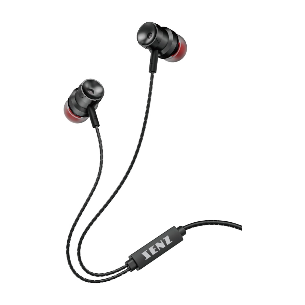 Senz in-ear hovedtelefoner med USB-C, sort billede 1