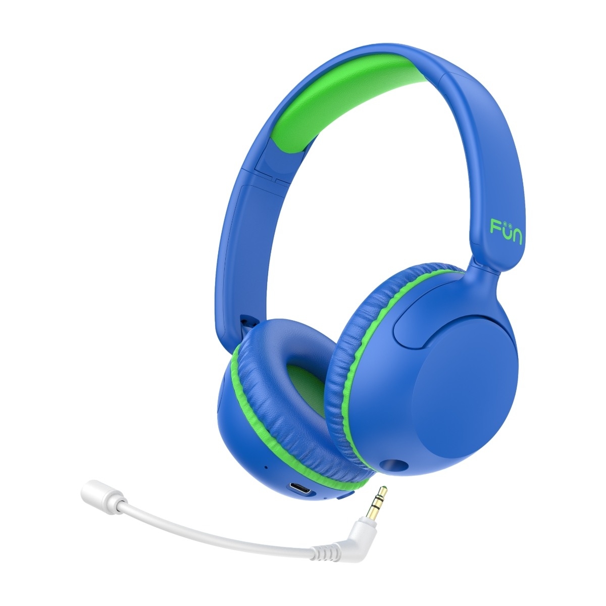 FEEL FUN 500 on-ear Bluetooth-hovedtelefoner, blå