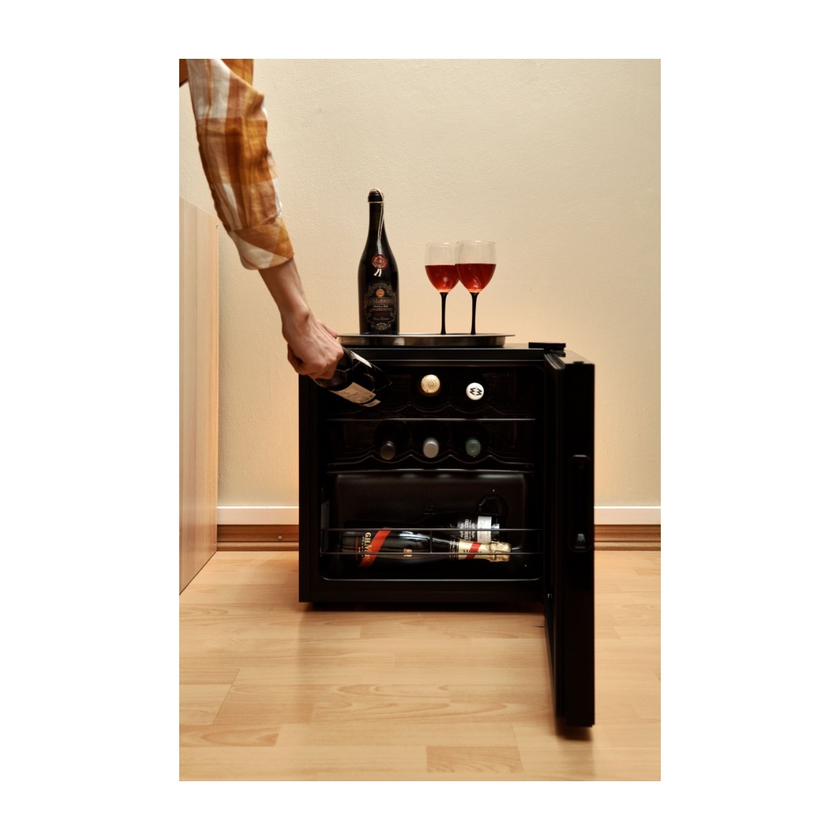 Senz SWC14B vinskab billede 5