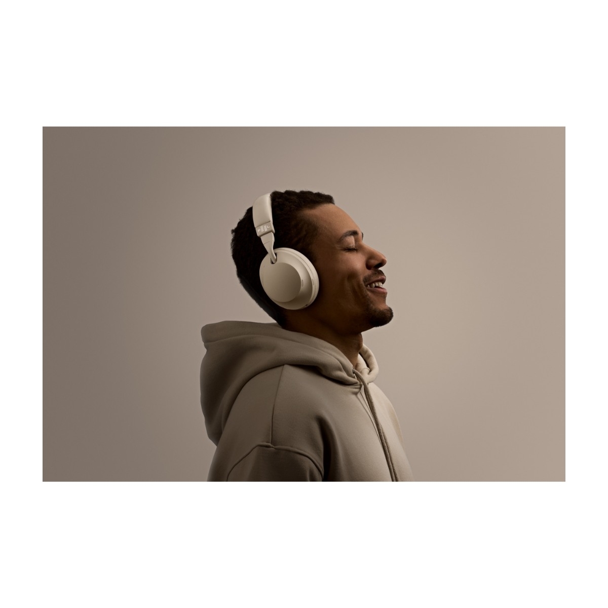 FEEL Studio 700ANC around-ear hovedtelefoner, beige billede 3