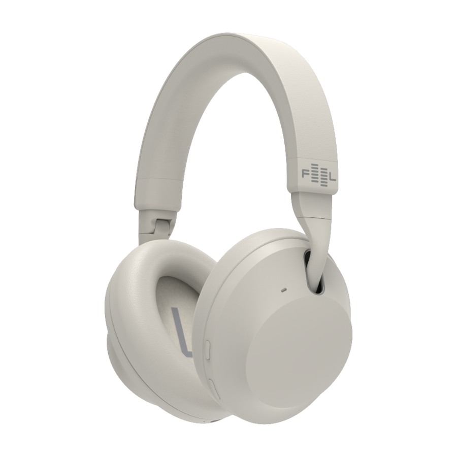 FEEL Studio 700ANC around-ear hovedtelefoner, beige billede 1