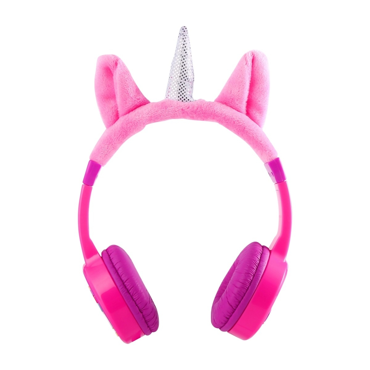 Senz SHPK50BT Bluetooth-hovedtelefoner Unicorn, pink billede 2