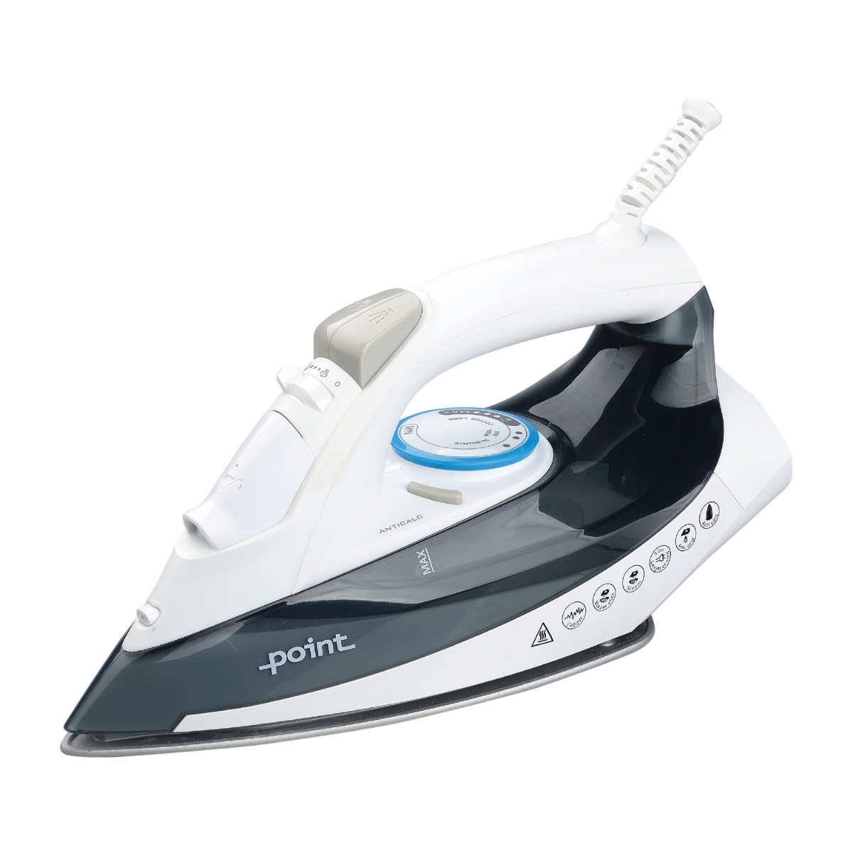 Point POGC50WH 2400W steam iron billede 1