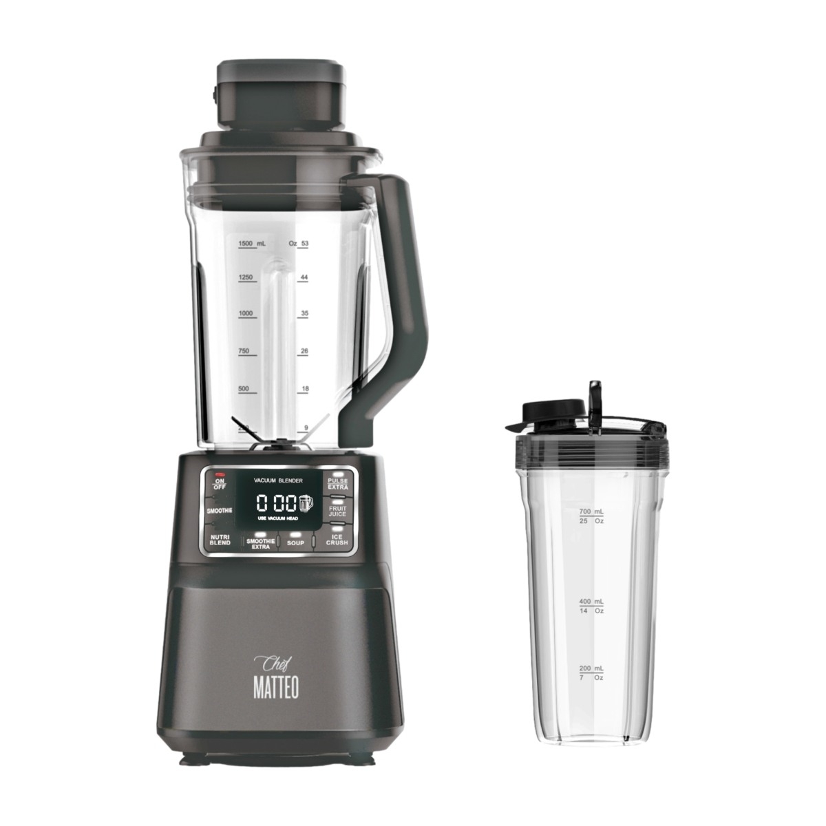 Chef Matteo Power Blender III vakuumblender