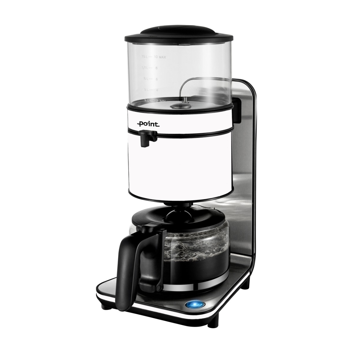 Point POCM501WH kaffemaskine, hvid