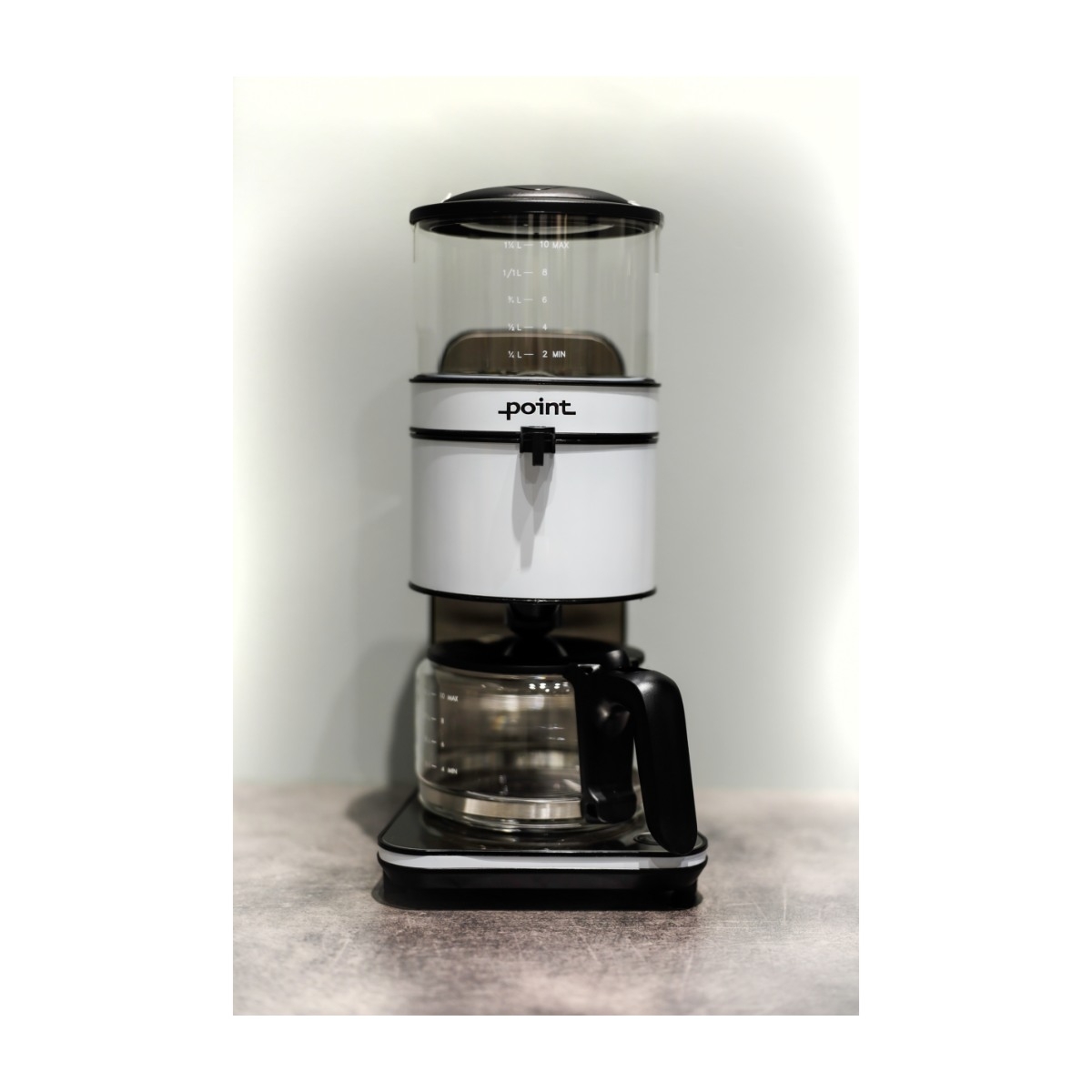 Point POCM501WH kaffemaskine, hvid