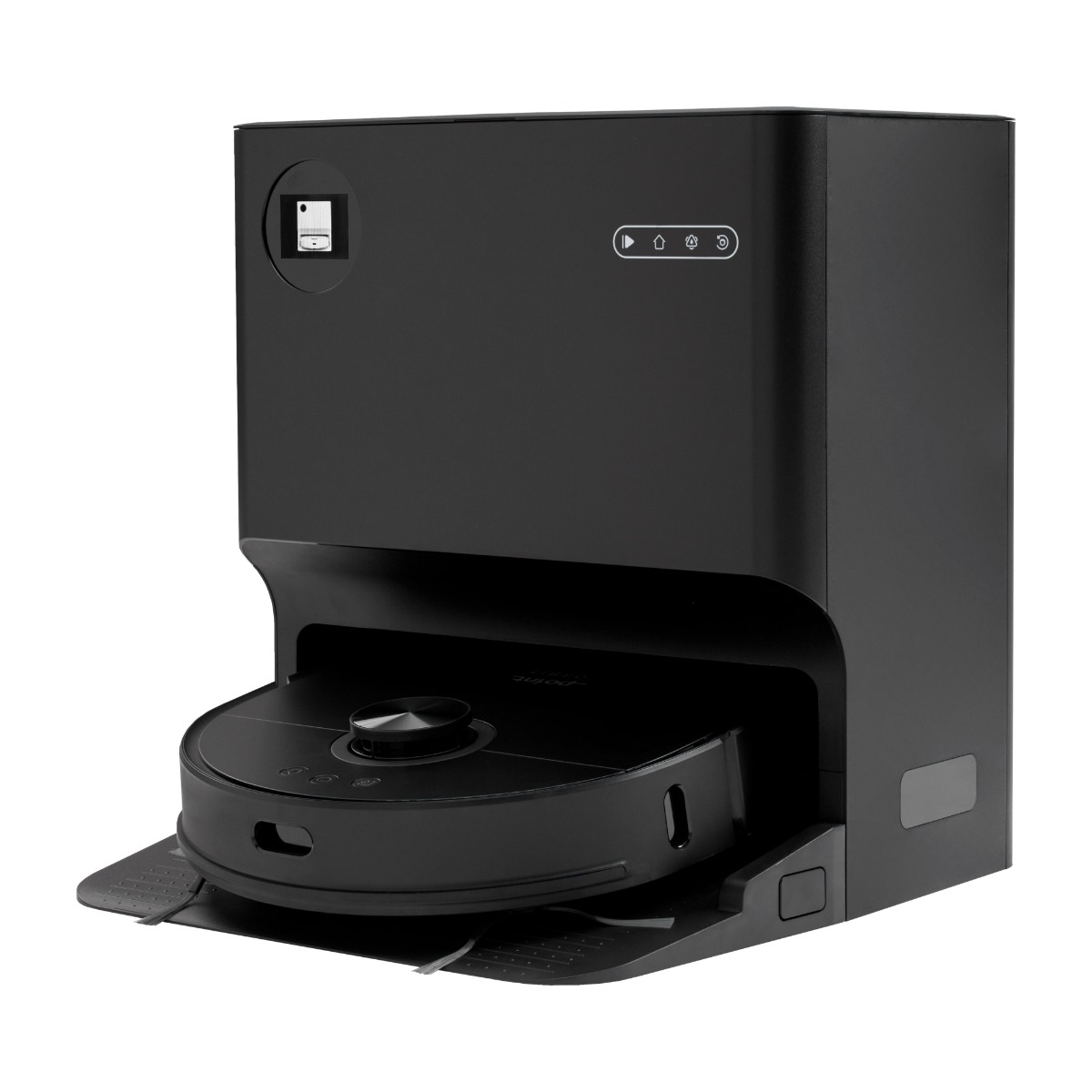 Point Orbit One robotstøvsuger og 4-in-1 Rensestation, sort billede 1