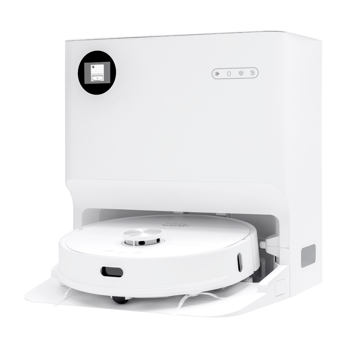 Point Orbit One robotstøvsuger og 4-in-1 Rensestation, hvid billede 1