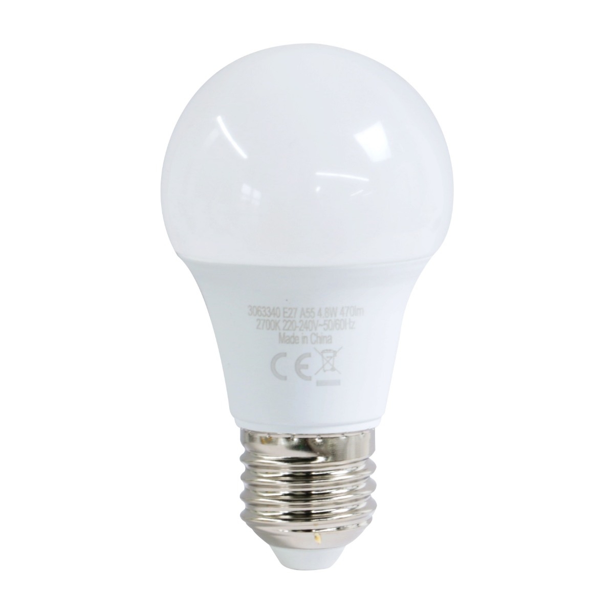 Eletra LED-pære E27 A55 4.8W 2-pak billede 4