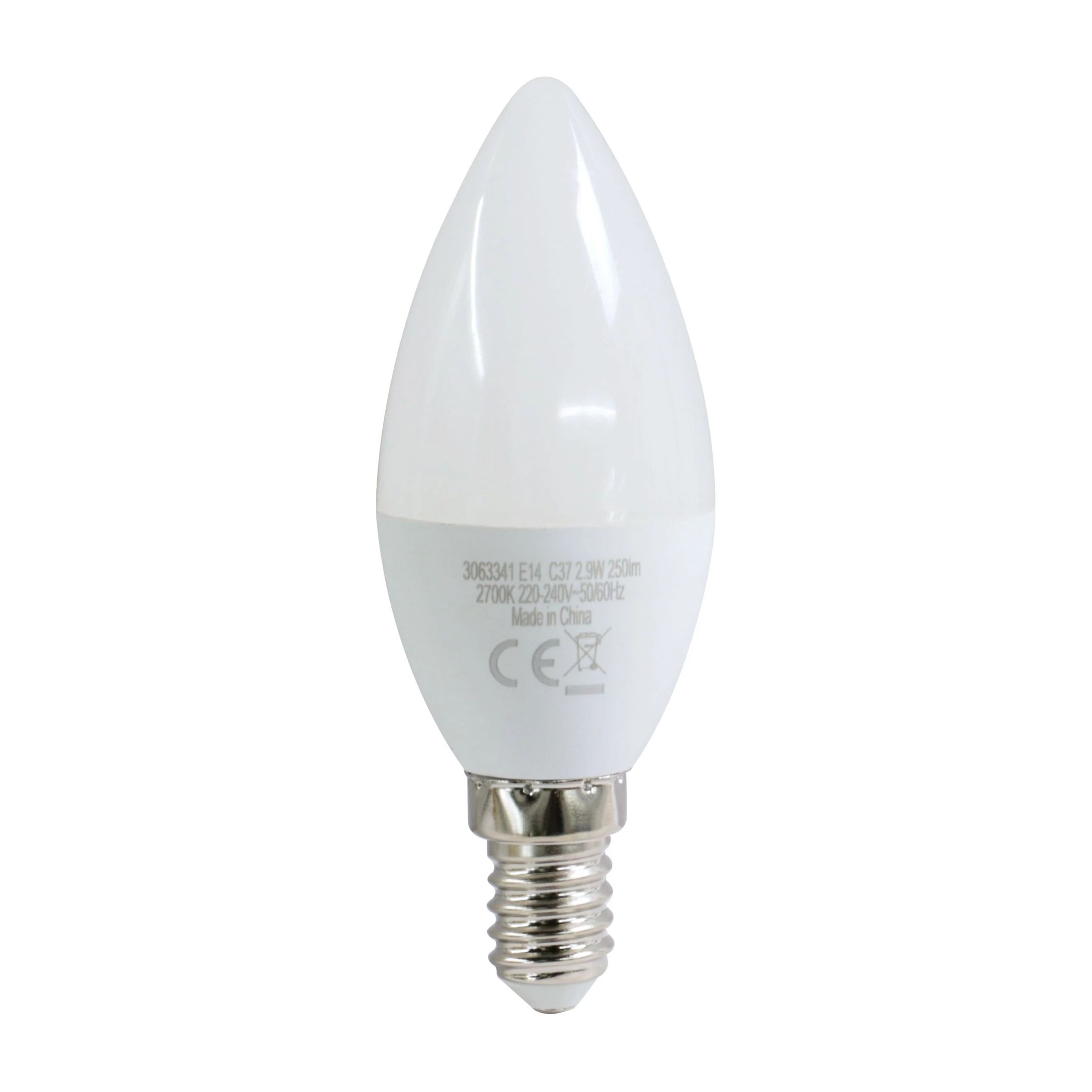 Eletra LED-pære E14 C37 2.9W 2-pak billede 4