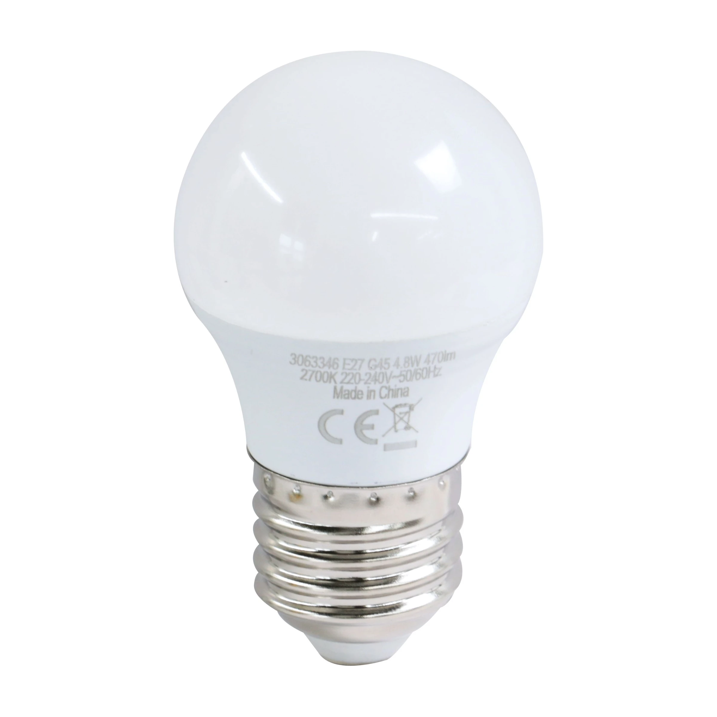 Eletra LED-pære E27 G45 4.8W 2-pak billede 3